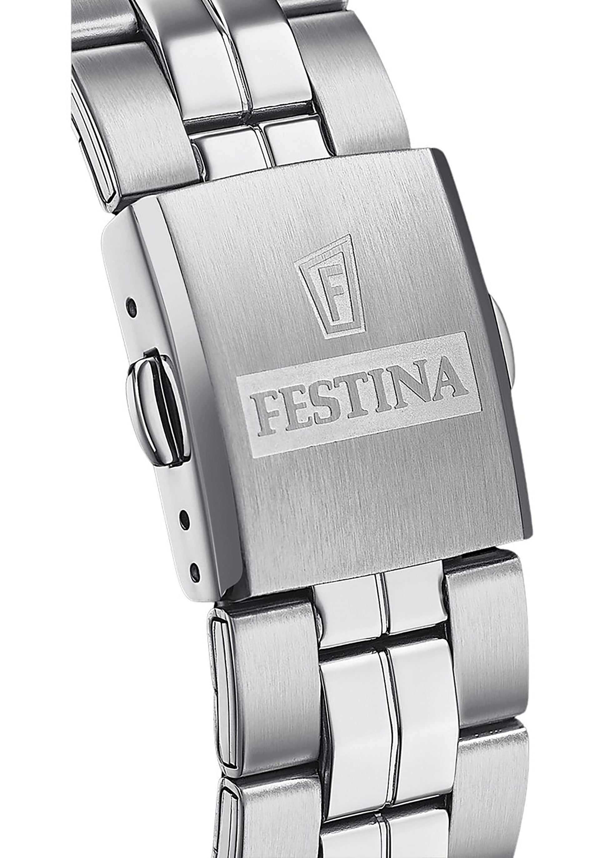 Festina Classics Stainless Steel Blue Dial Quartz F20437 - 3 Men's Watch - Prestige Stones