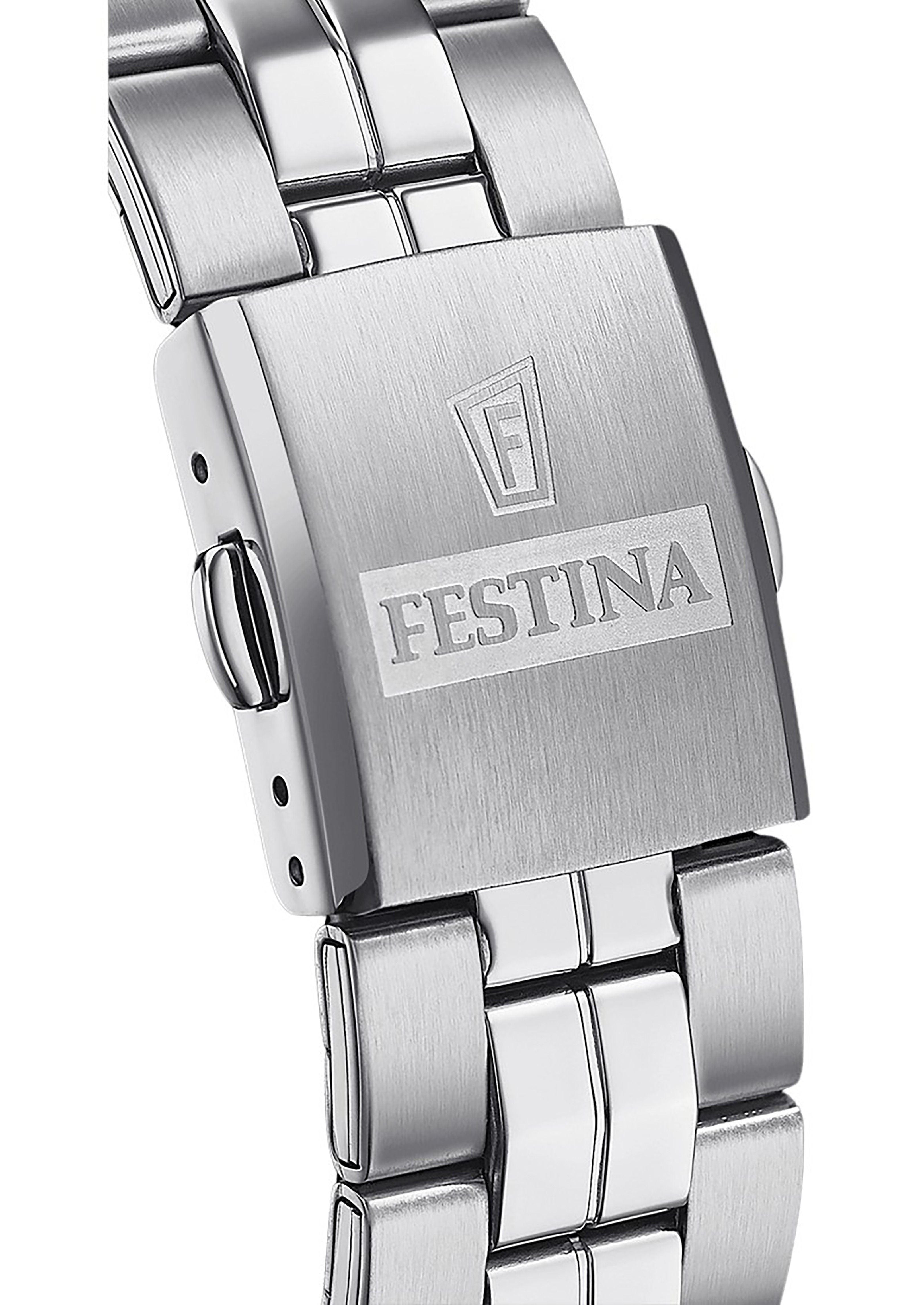 Festina Classics Stainless Steel Blue Dial Quartz F20437 - 3 Men's Watch - Prestige Stones