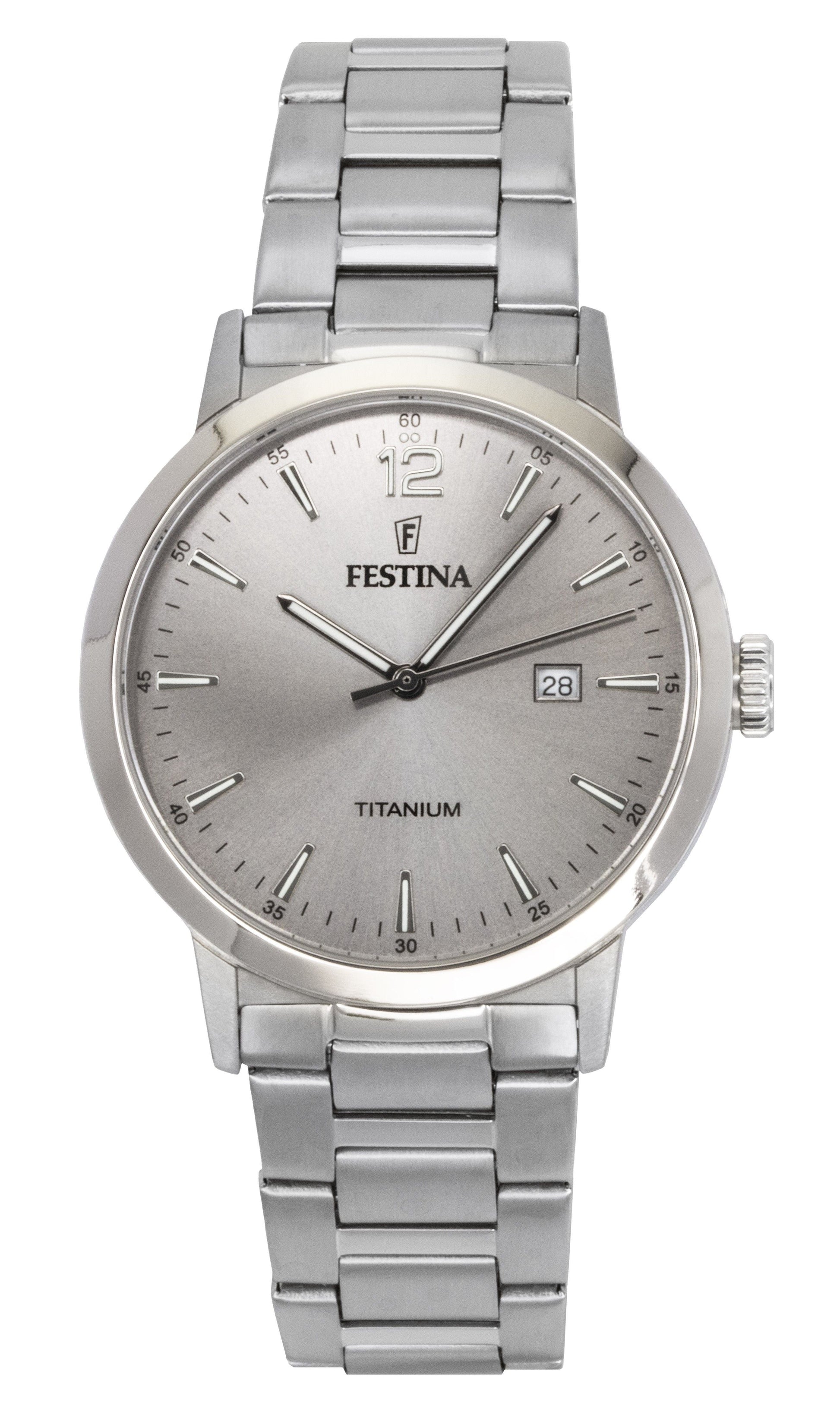 Festina Titanium Grey Dial Quartz F20435 - 2 Men's Watch - Prestige Stones