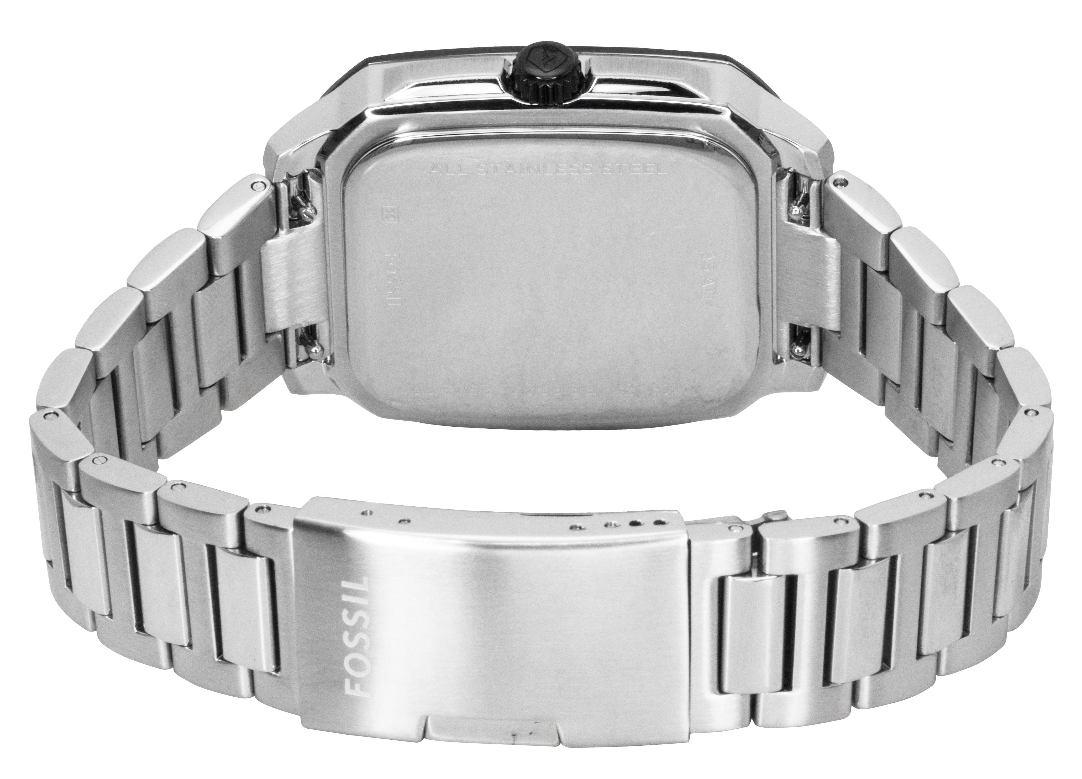 Fossil Crosby Stainless Steel Grey Dial Quartz FS6122 Men's Watch - Prestige Stones