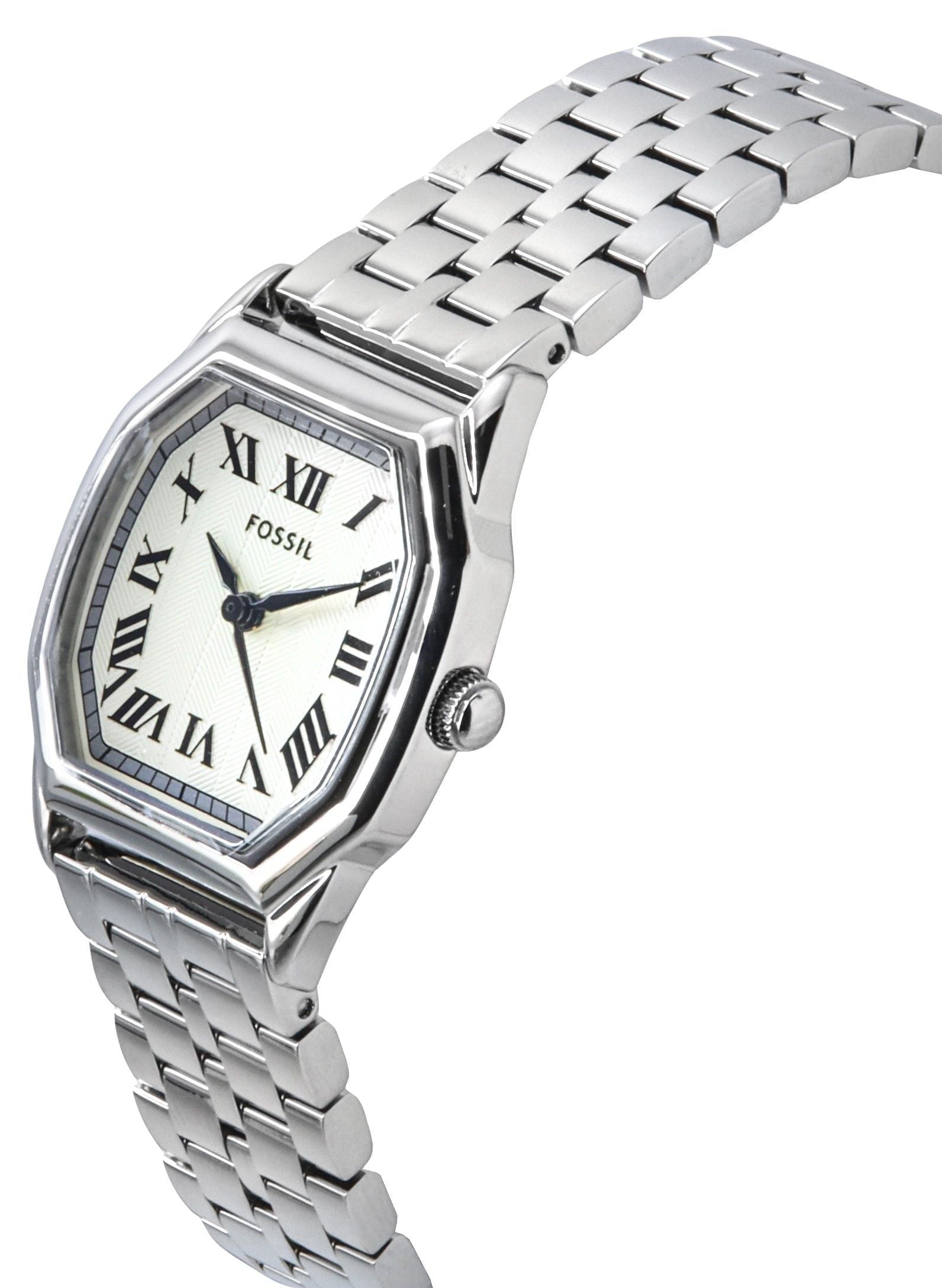 Fossil Harlow Stainless Steel Cream Dial Quartz ES5363 Women's Watch - Prestige Stones