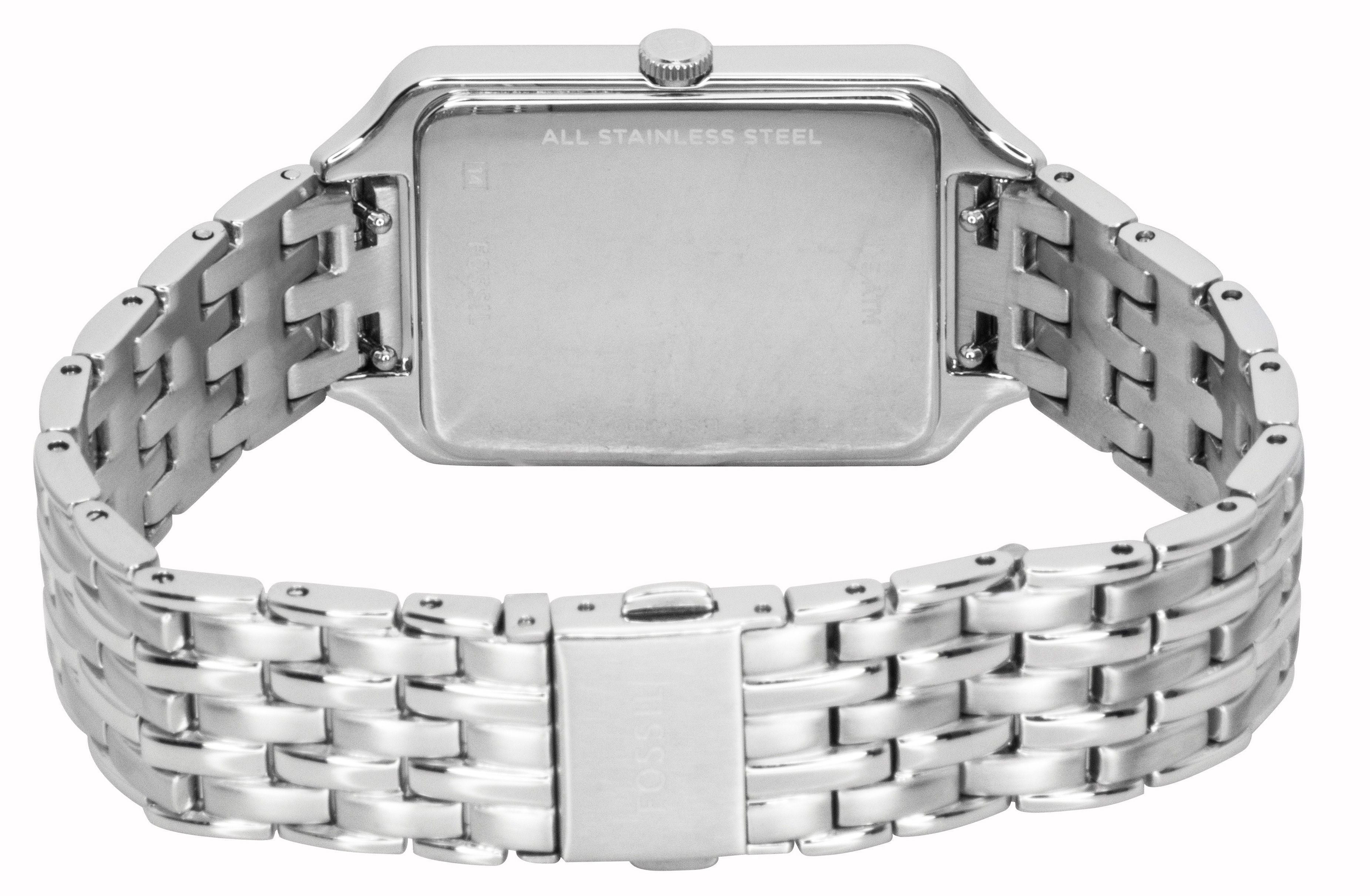 Fossil Raquel Stainless Steel Sun Moon Multifunction Mother Of Pearl Dial Quartz ES5400 Women's Watch - Prestige Stones