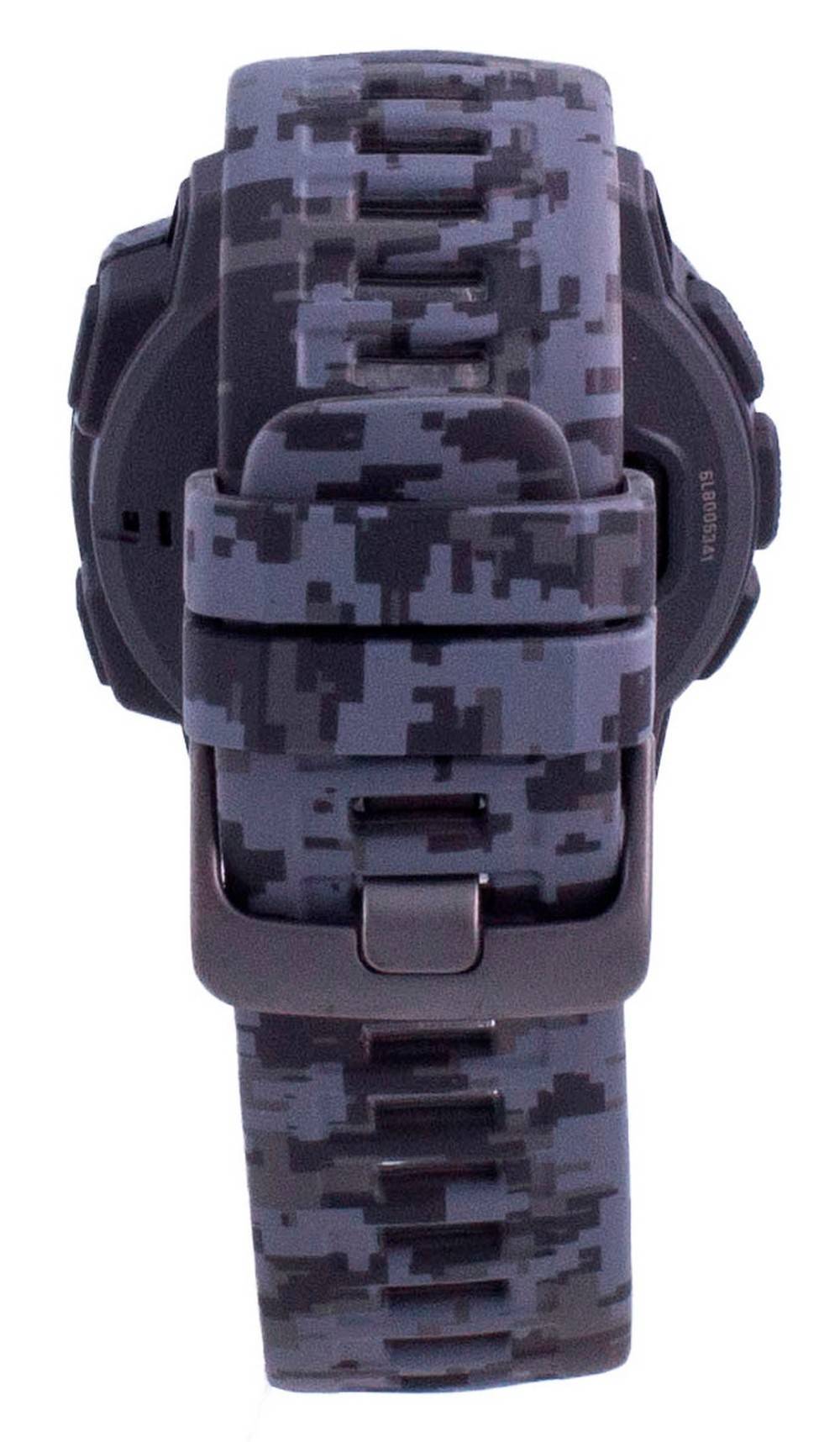 Garmin Instinct Solar Tactical Edition Graphite Camo Silicone Band 010 - 02293 - 05 Multisport Watch - Prestige Stones