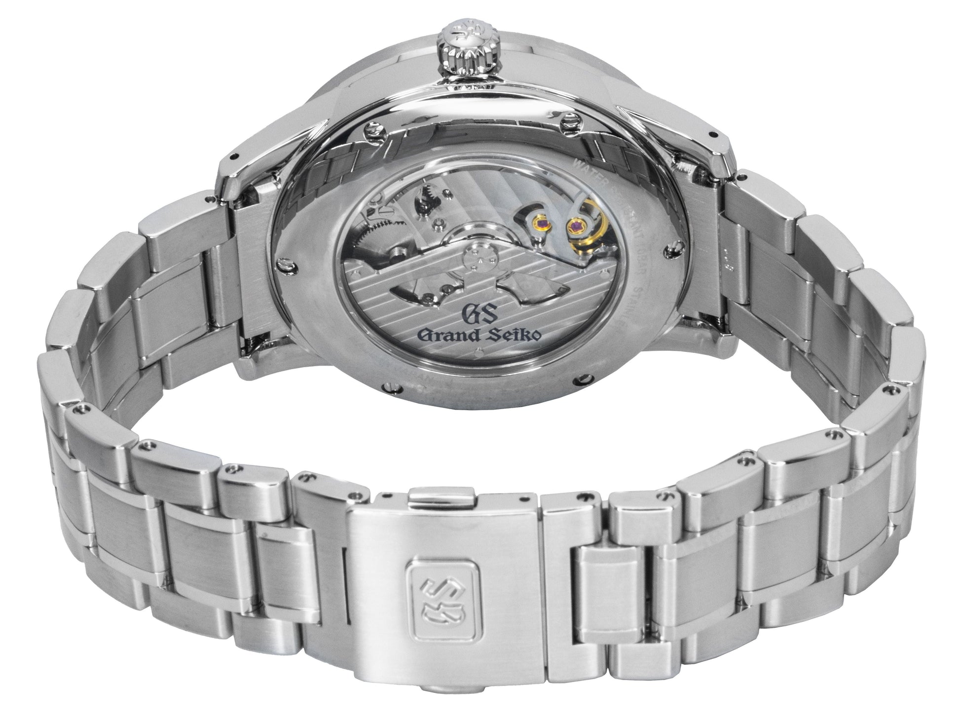 Grand Seiko Elegance GMT Stainless Steel Silver Dial Automatic SBGE269G 100M Men's Watch - Prestige Stones