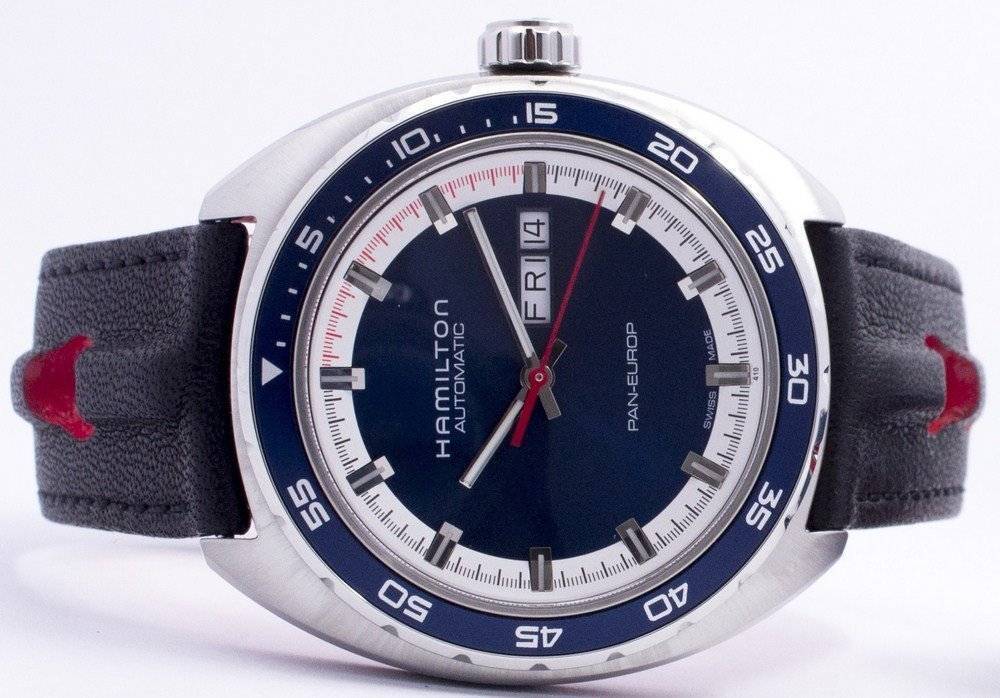 Hamilton American Classic Pan Europ Automatic H35405741 Men's Watch - Prestige Stones