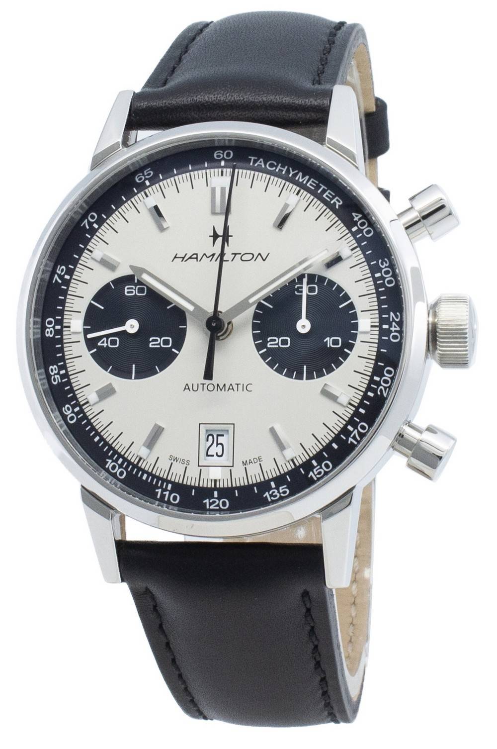 Hamilton Intra - Matic H38416711 Tachymeter Automatic Men's Watch - Prestige Stones