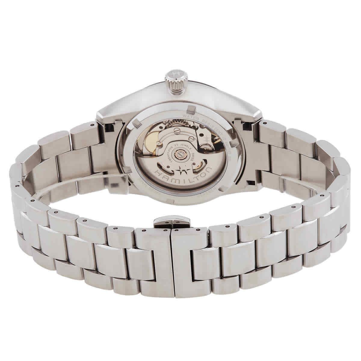 Hamilton Jazzmaster Performer Stainless Steel White Dial Automatic H36205110 100M Men's Watch - Prestige Stones