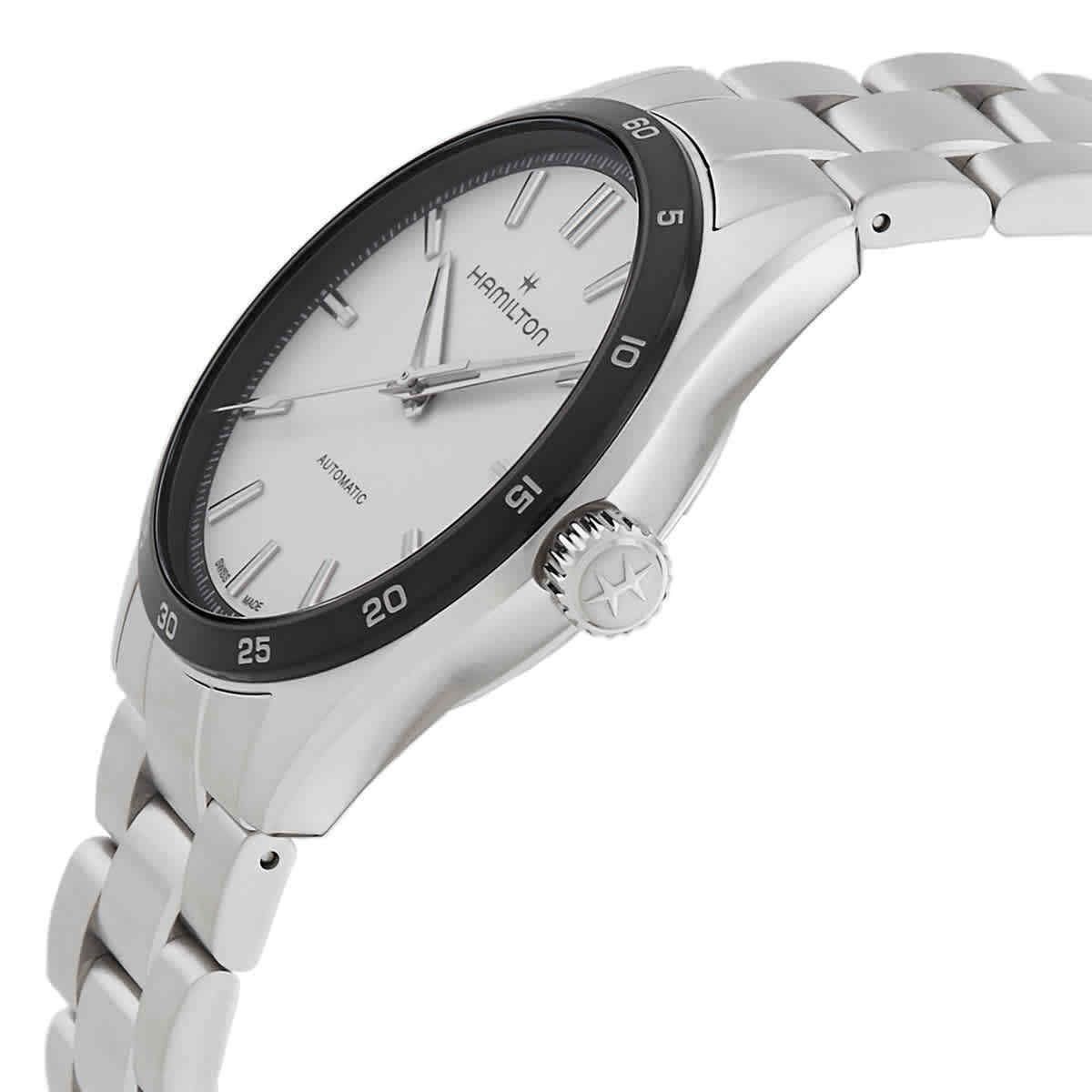 Hamilton Jazzmaster Performer Stainless Steel White Dial Automatic H36205110 100M Men's Watch - Prestige Stones