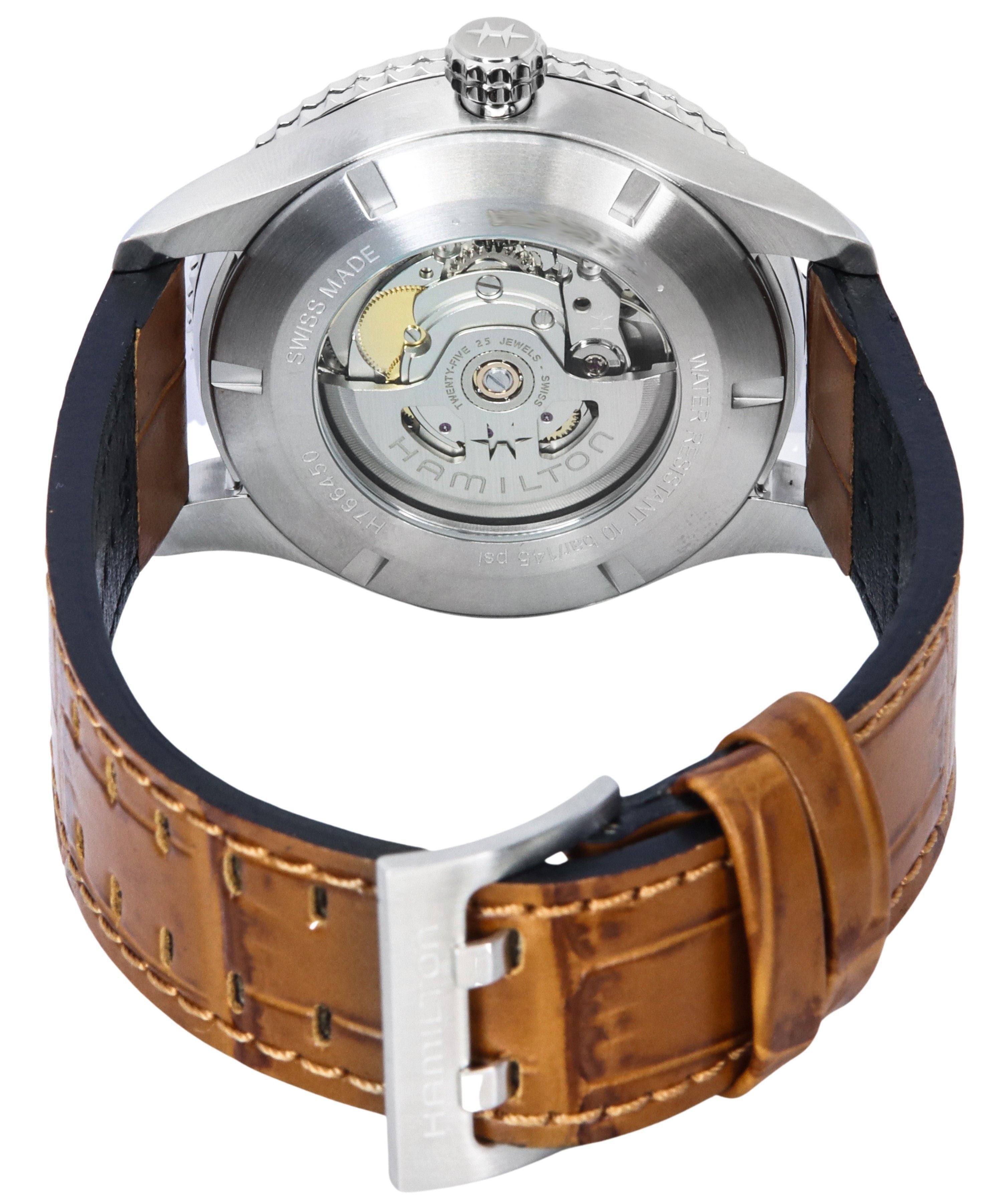 Hamilton Khaki Aviation Converter Blue Dial Automatic H76645540 100M Men's Watch - Prestige Stones