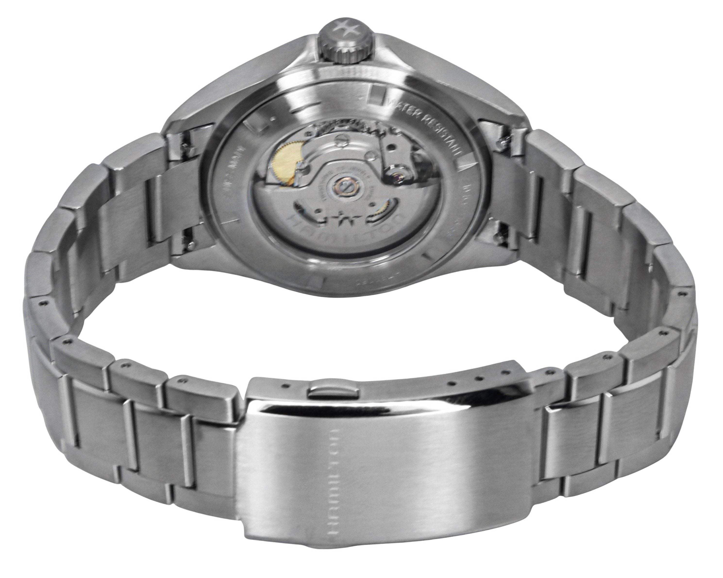 Hamilton Khaki Aviation Pilot Stainless Steel Blue Dial Automatic H76305140 100M Men's Watch - Prestige Stones