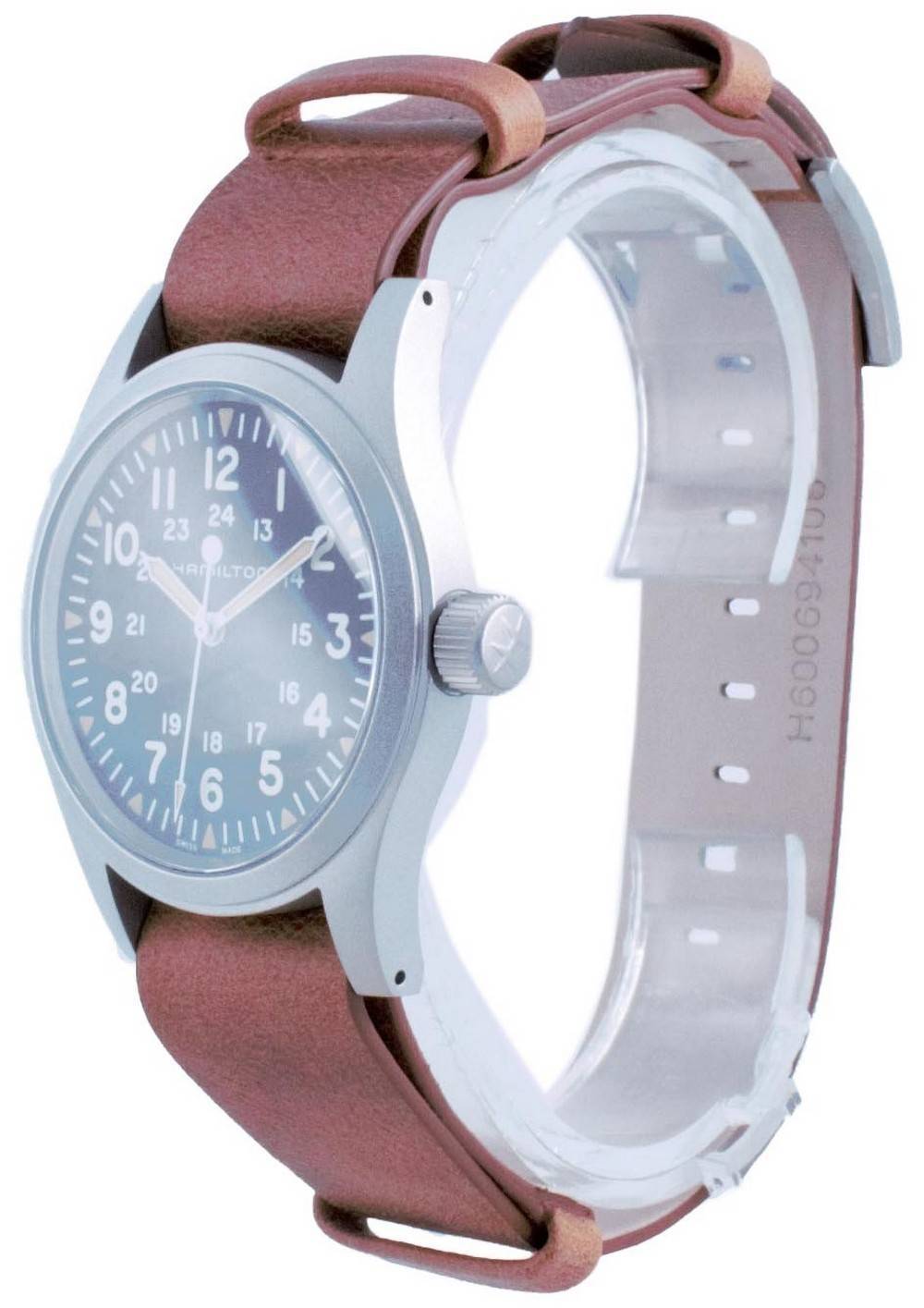 Hamilton Khaki Field Black Dial Mechanical H69439531 Men's Watch - Prestige Stones