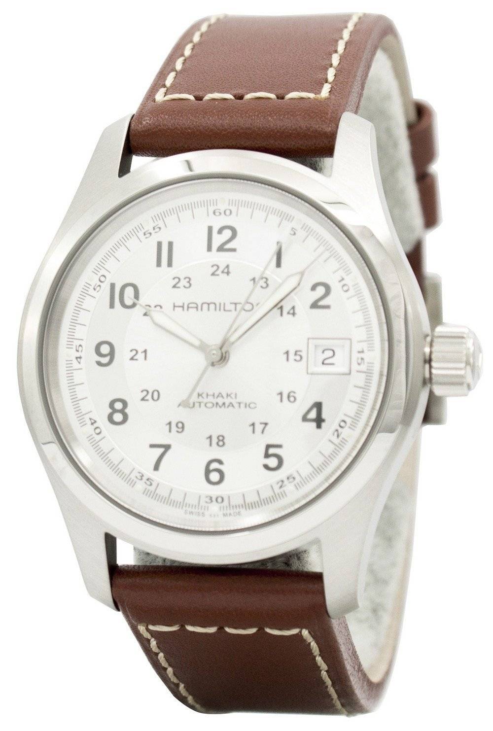 Hamilton Khaki Field H70455553 Automatic 100M Men's Watch - Prestige Stones