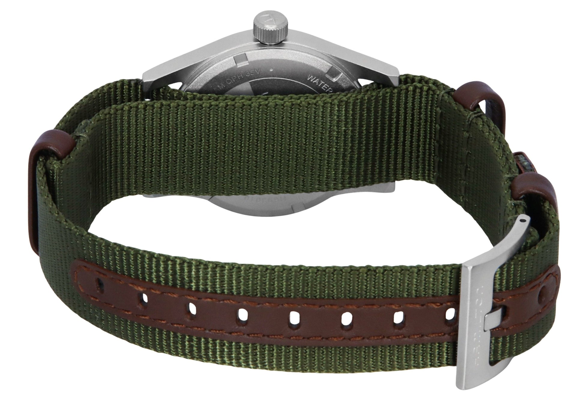 Hamilton Khaki Field Textile Strap White Dial Quartz H69301910 Unisex Watch - Prestige Stones