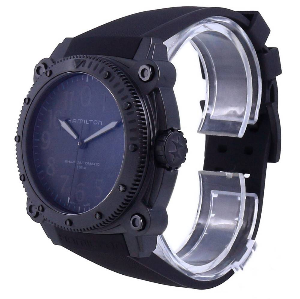 Hamilton Khaki Navy Belowzero Automatic Diver's Titanium H78505330 1000M Men's Watch - Prestige Stones