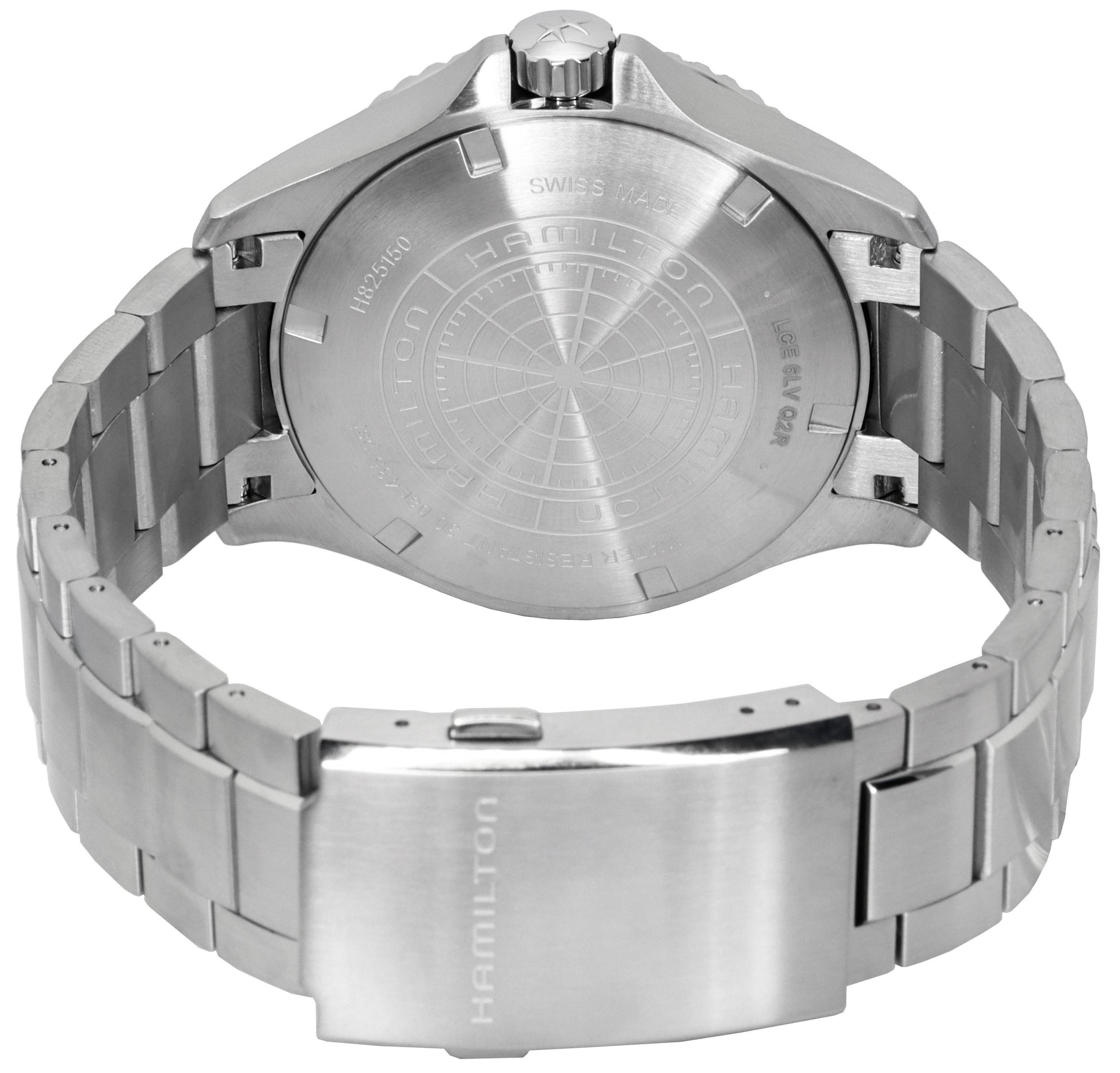 Hamilton Khaki Navy Scuba Black Dial Automatic Diver's H82515130 300M Men's Watch - Prestige Stones