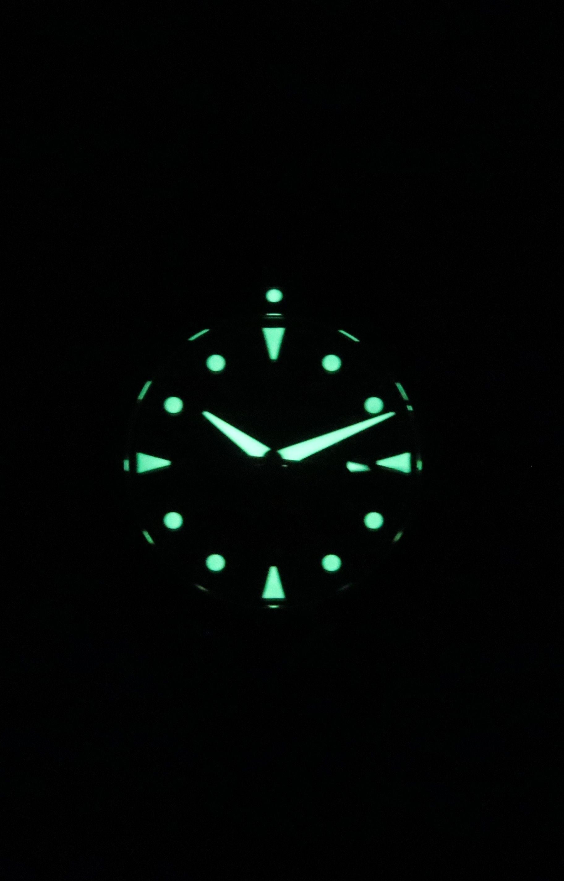 Hamilton Khaki Navy Scuba Stainless Steel Green Dial Automatic Diver's H82525160 300M Men's Watch - Prestige Stones