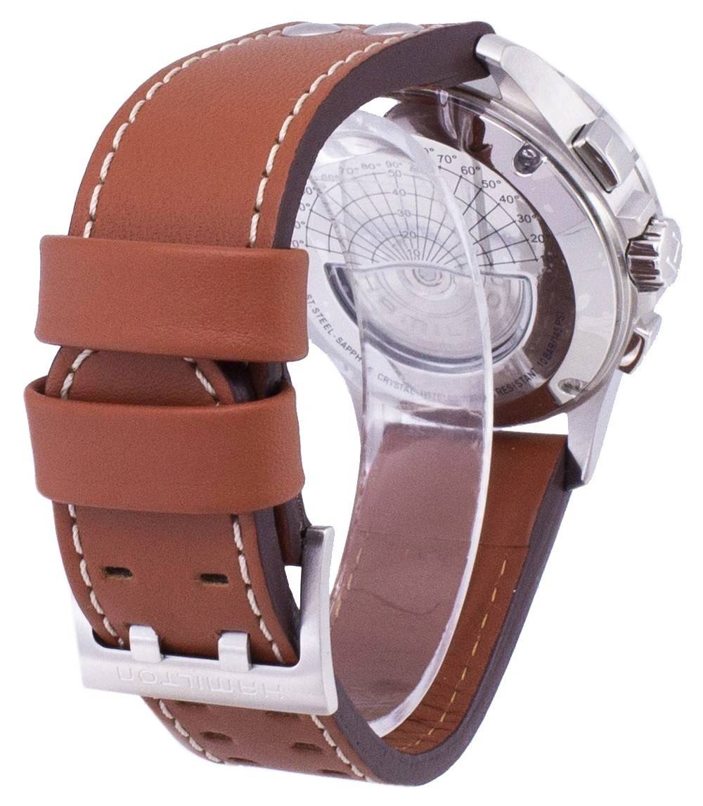Hamilton Khaki X - Wind Automatic Chronograph H77616533 Men's Watch - Prestige Stones