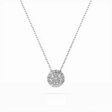 Illusion Necklace (Round), 0.08 ct — 104-10038 - Prestige Stones