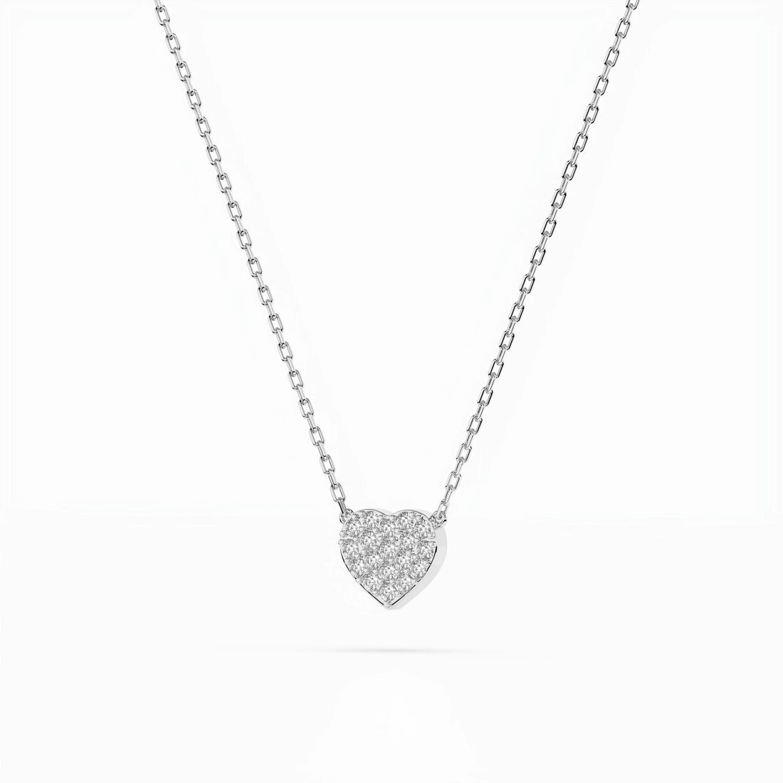 Illusion Necklace (Round), 0.09 ct — 104-10059 - Prestige Stones