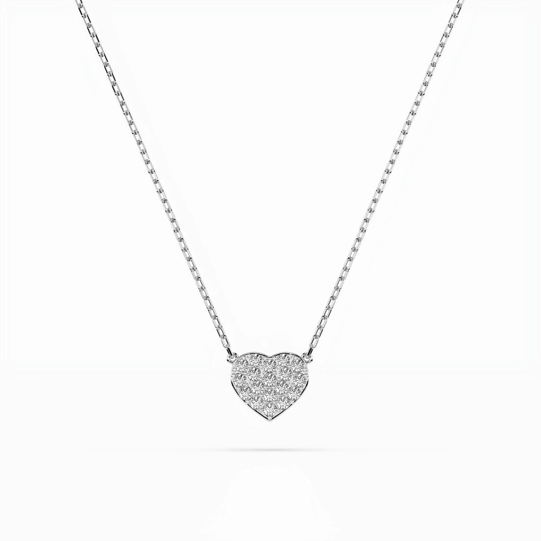 Illusion Necklace (Round), 0.09 ct — 104-10059 - Prestige Stones
