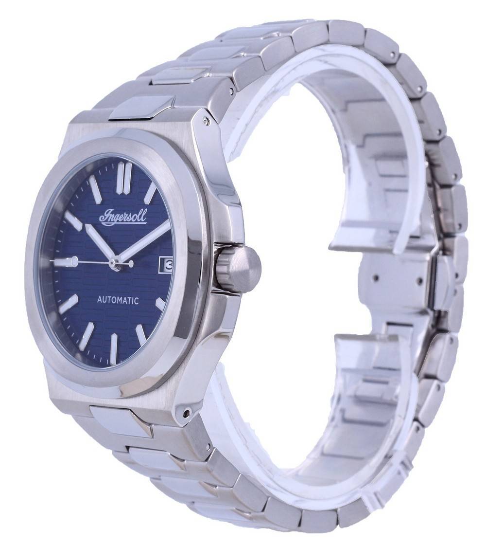 Ingersoll The Catalina Blue Dial Stainless Steel Automatic I11801 Men's Watch - Prestige Stones