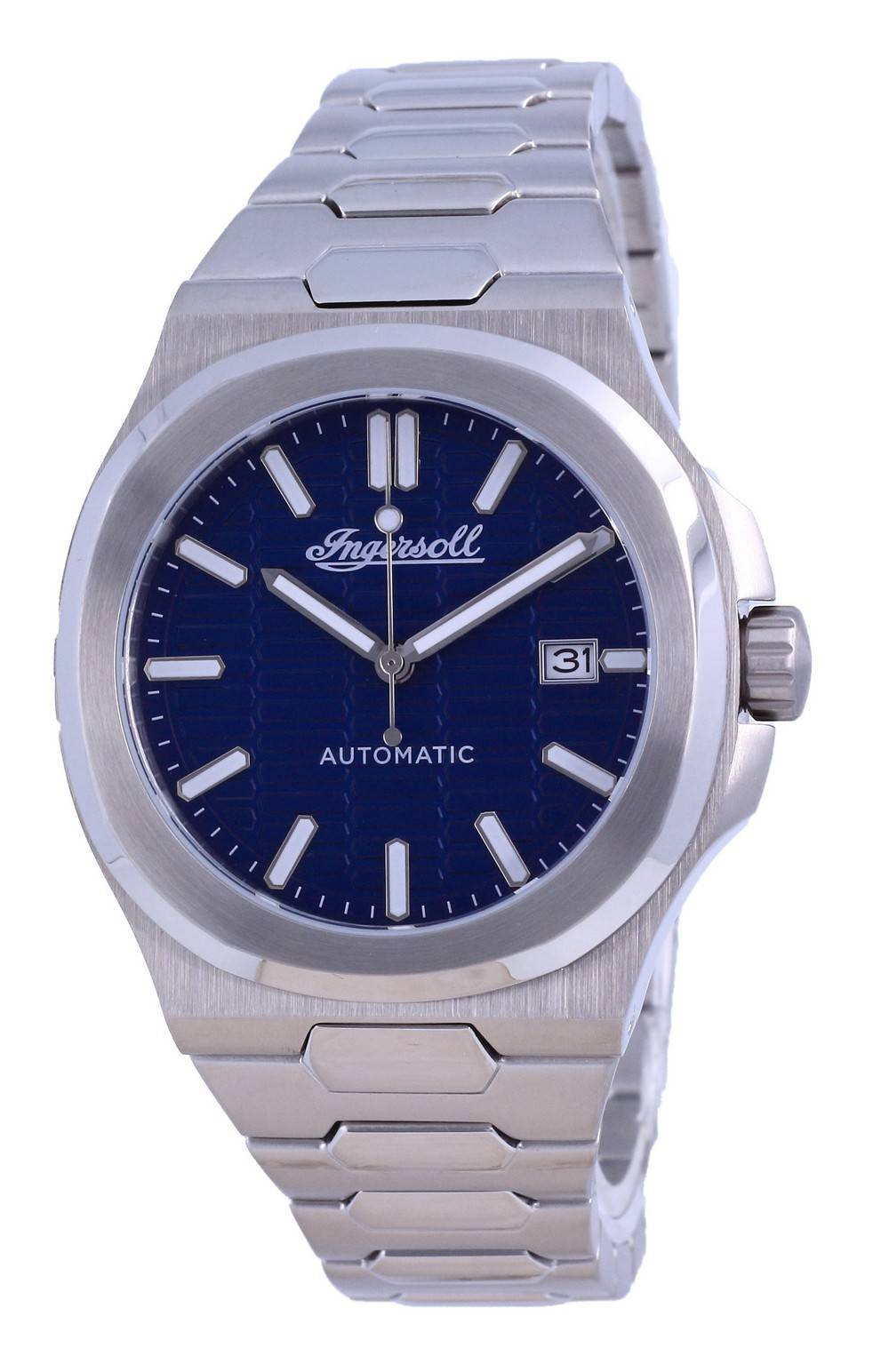 Ingersoll The Catalina Blue Dial Stainless Steel Automatic I11801 Men's Watch - Prestige Stones
