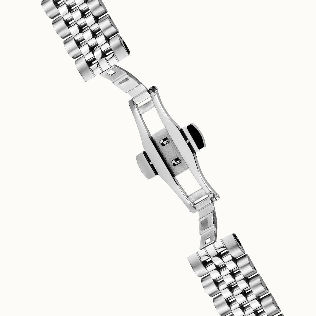 Ingersoll The Charles Stainless Steel Black Skeleton Dial Automatic I05804B Men's Watch - Prestige Stones