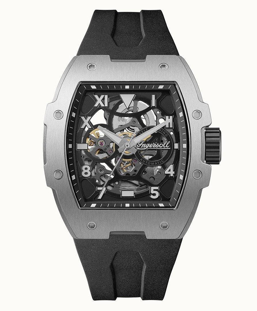 Ingersoll The Play Black Skeleton Dial Automatic I15301 Men's Watch - Prestige Stones