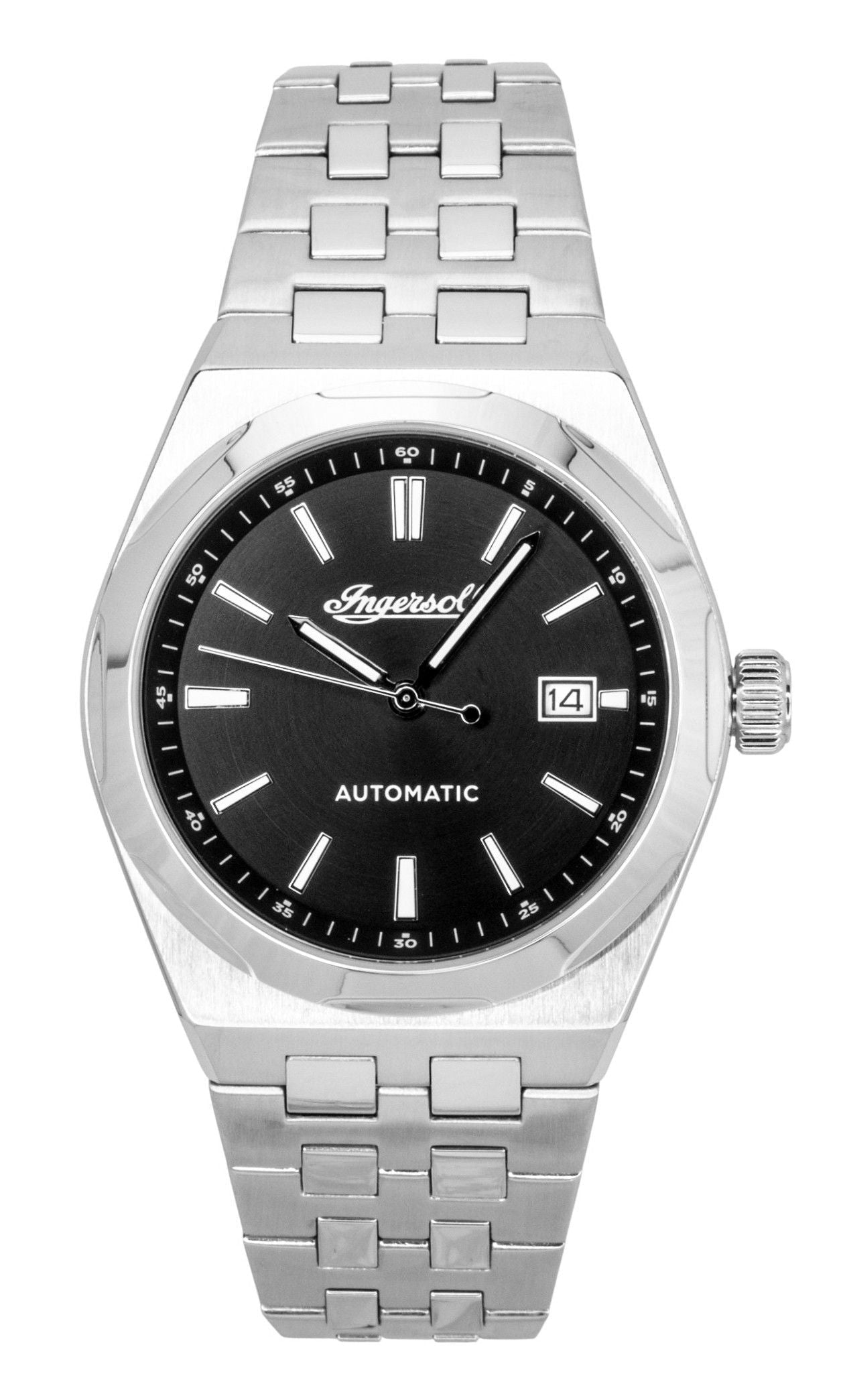 Ingersoll The Rider Stainless Steel Black Dial Automatic I16801 Men's Watch - Prestige Stones