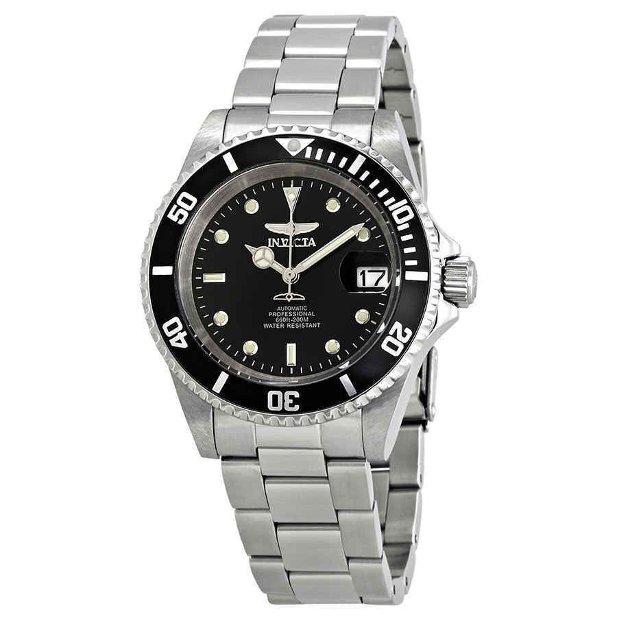 Invicta Automatic Pro Diver 200M Black Dial 8926OB Men's Watch - Prestige Stones