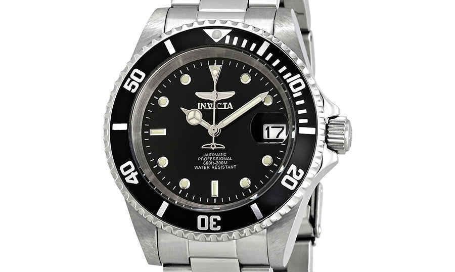 Invicta Automatic Pro Diver 200M Black Dial 8926OB Men's Watch - Prestige Stones