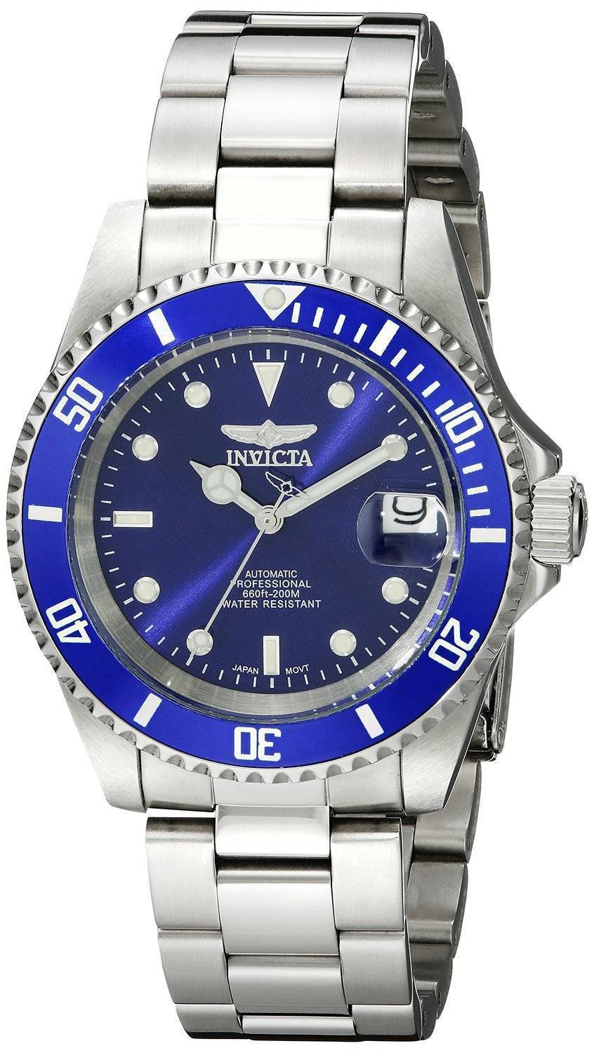 Invicta Automatic Pro Diver 200M Blue Dial 9094OB Men's Watch - Prestige Stones