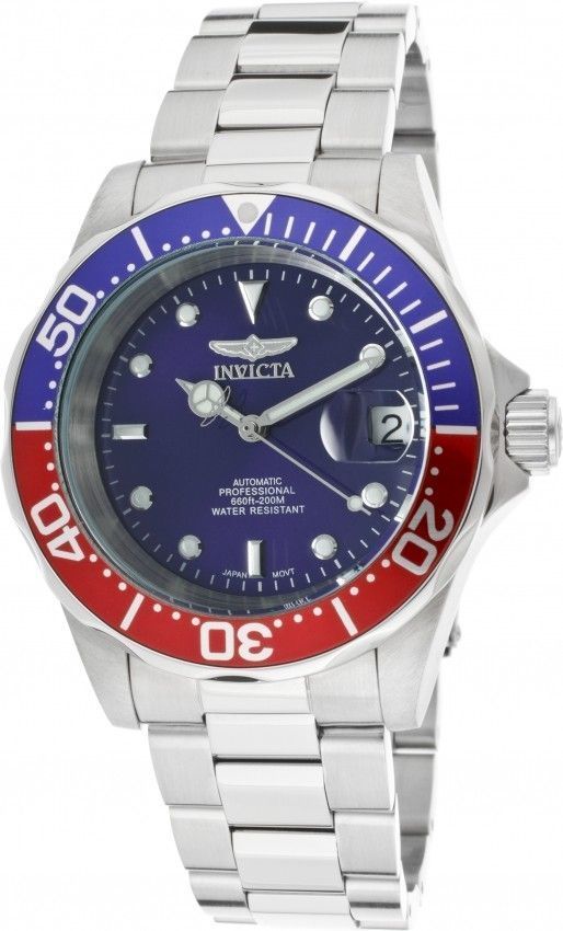 Invicta Pro Diver Automatic 200M Blue Dial 5053 Men's Watch - Prestige Stones