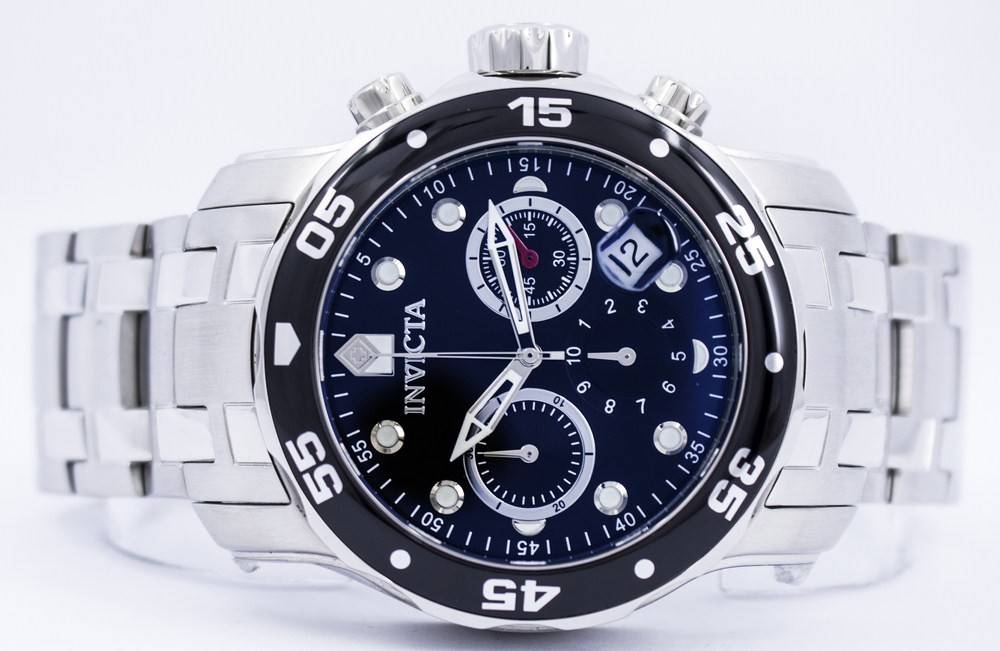 Invicta Pro Diver Chronograph 200M 0069 Men's Watch - Prestige Stones