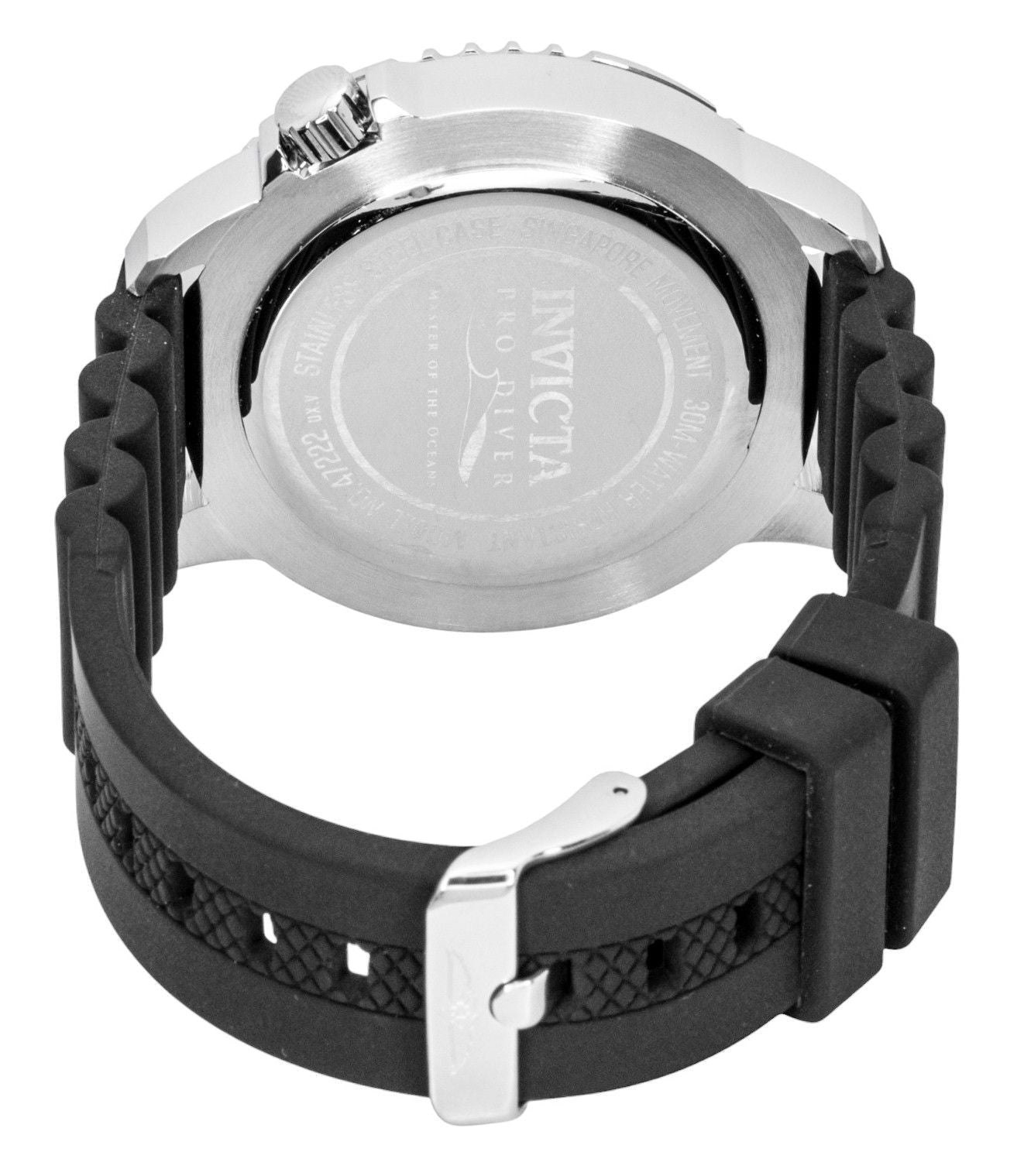 Invicta Pro Diver Silicone Strap Blue Dial Pepsi Bezel Quartz 47222 Men's Watch - Prestige Stones