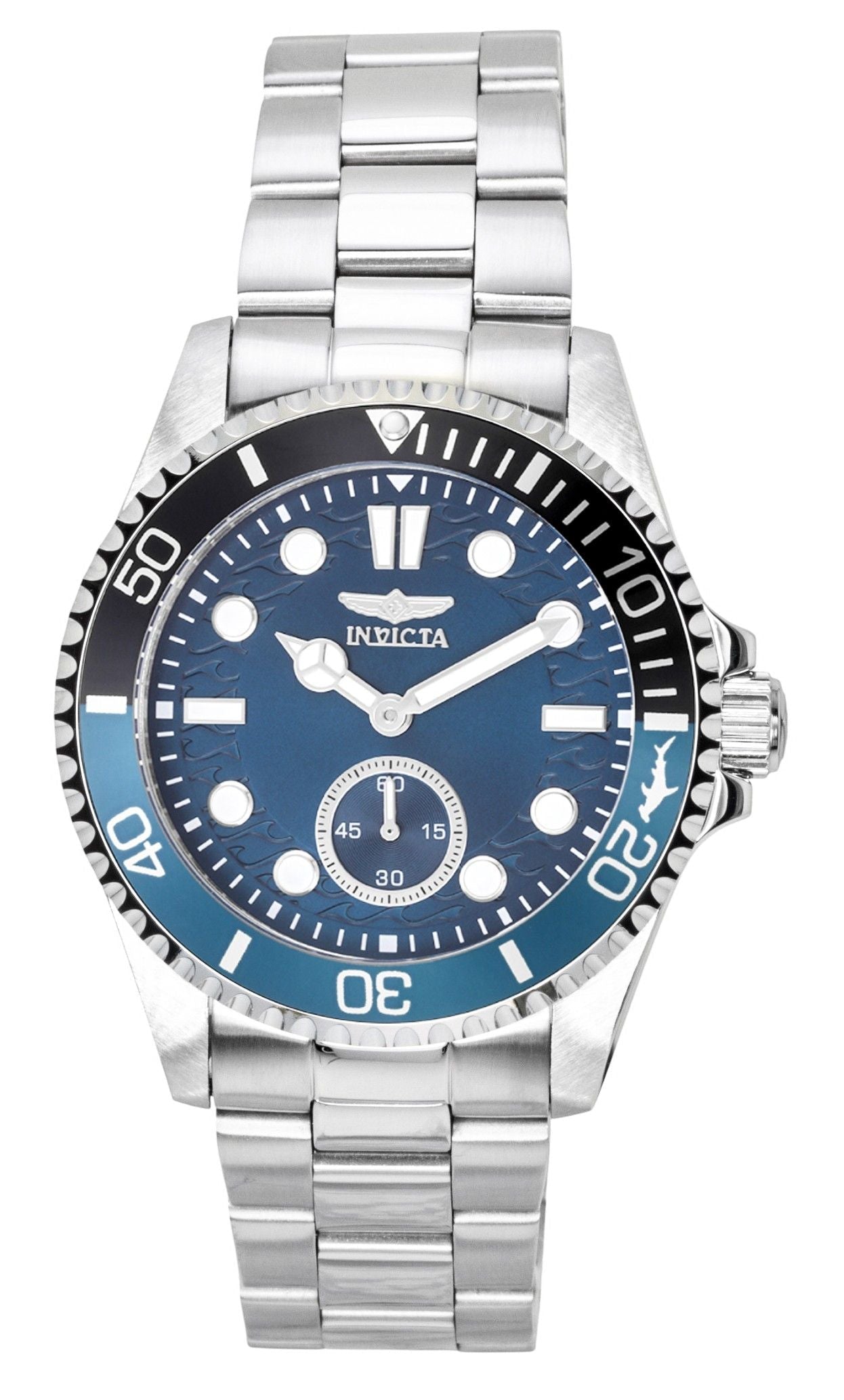 Invicta Pro Diver Stainless Steel Blue Dial Batman Bezel Quartz 49432 100M Men's Watch - Prestige Stones