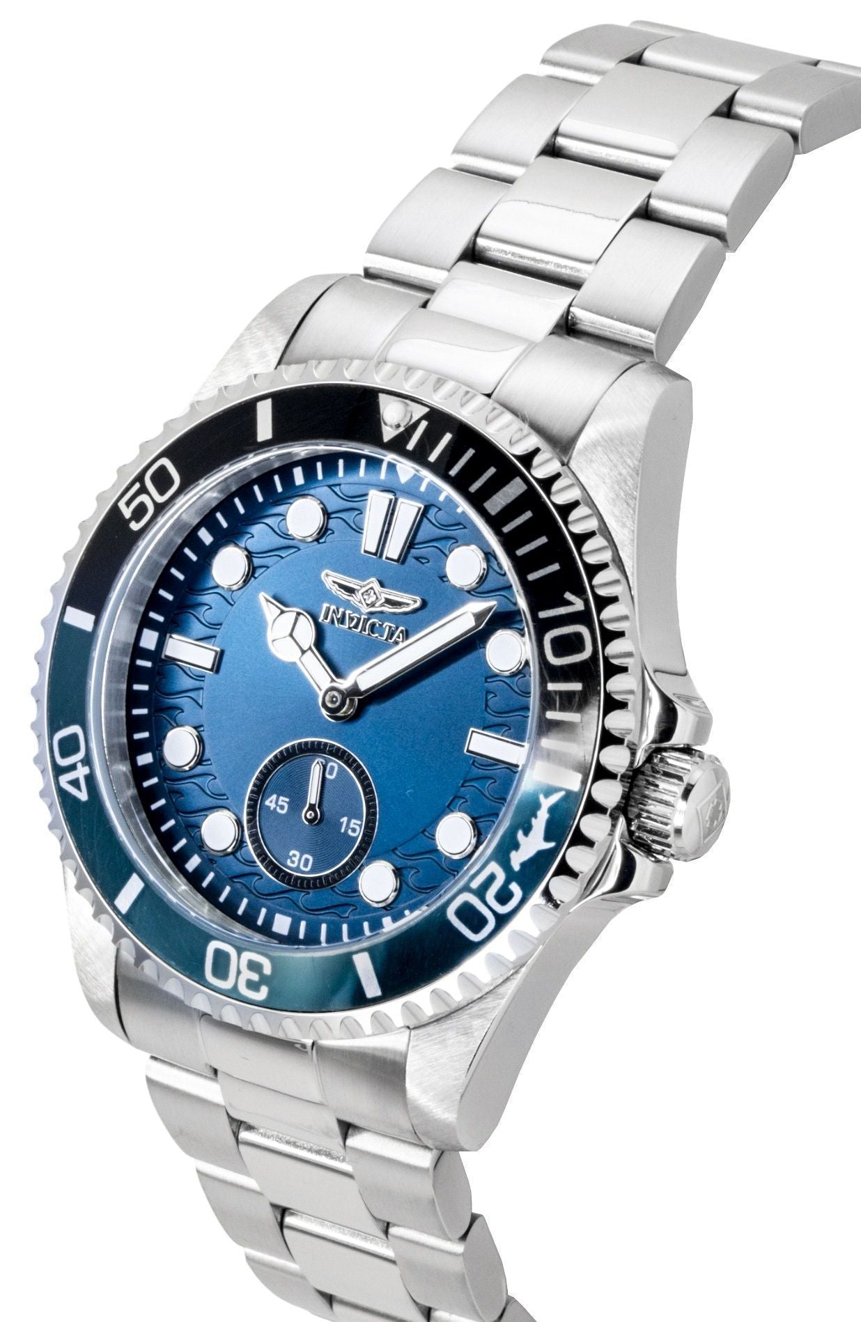 Invicta Pro Diver Stainless Steel Blue Dial Batman Bezel Quartz 49432 100M Men's Watch - Prestige Stones