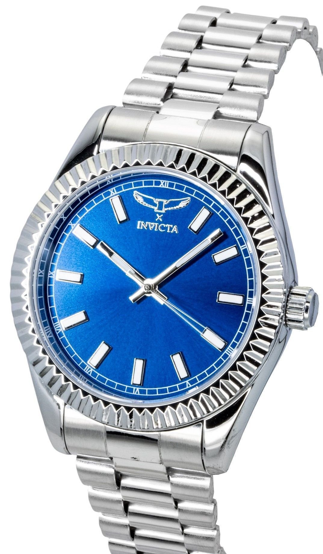 Invicta Specialty Stainless Steel Blue Dial Quartz 69015 Men's Watch - Prestige Stones