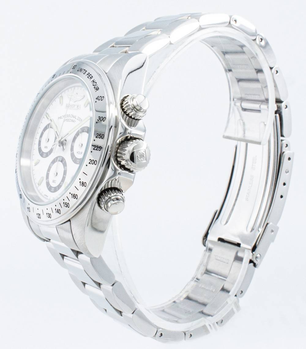 Invicta Speedway 200M Chronograph White Dial 9211 Men's Watch - Prestige Stones