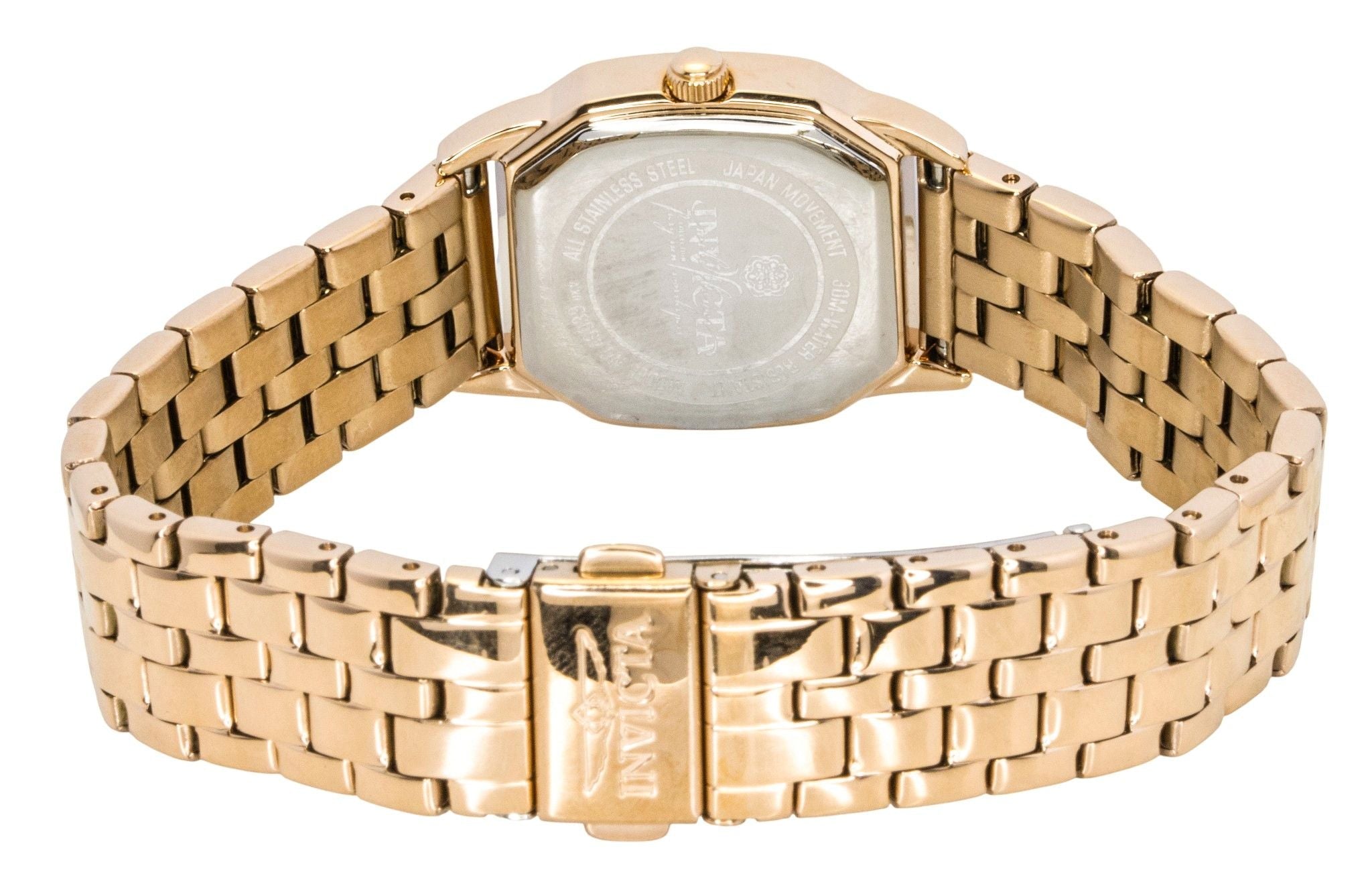 Invicta Wildflower Rose Gold Tone Stainless Steel Silver Dial Quartz 49039 Women's Watch - Prestige Stones