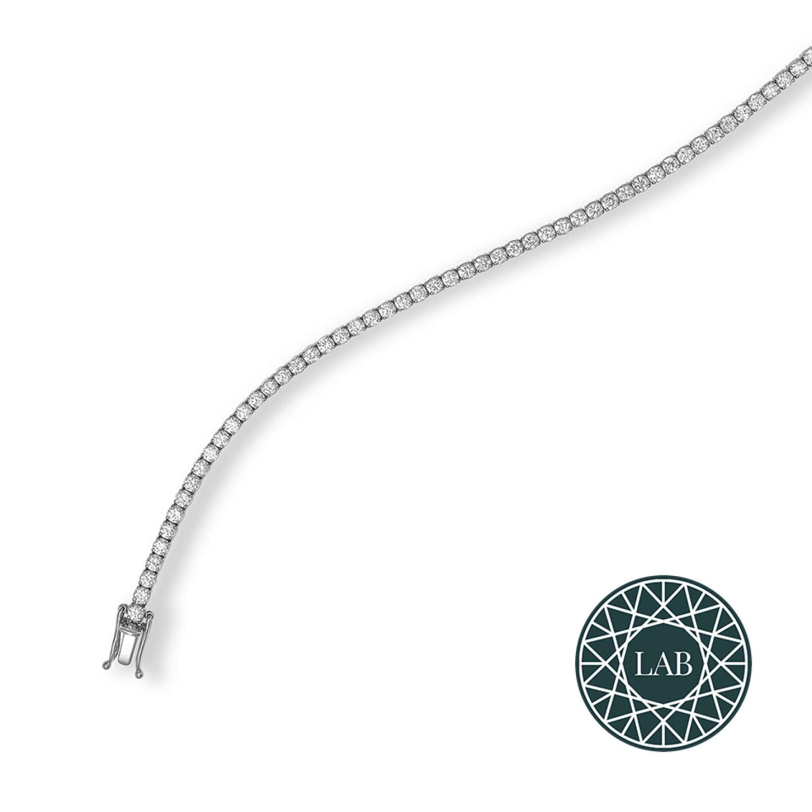 Laboratory Grown Diamond Tennis Bracelet - 2.00ct to 15.00ct - Custom Made - Prestige Stones