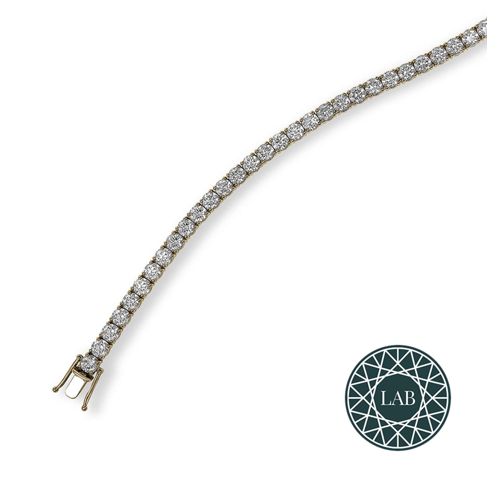 Laboratory Grown Diamond Tennis Bracelet - 2.00ct to 15.00ct - Custom Made - Prestige Stones