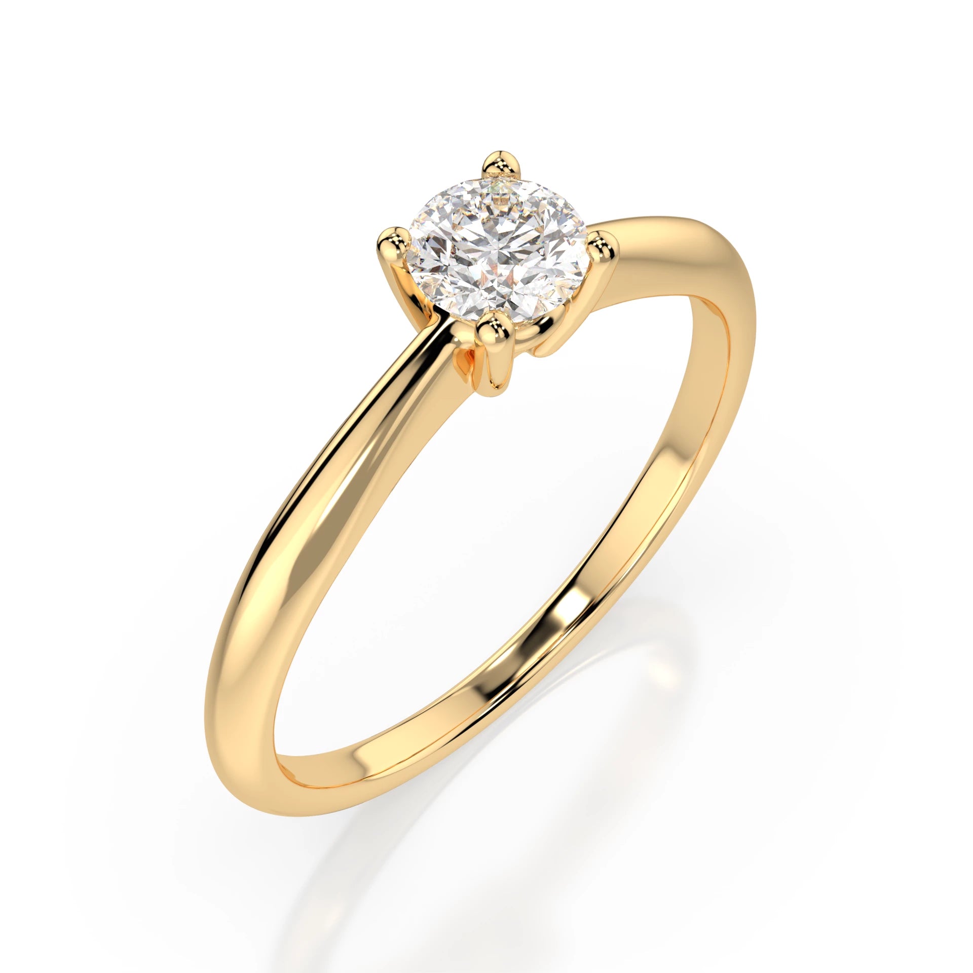 Solitaire Ring - 101-10021(4.2)