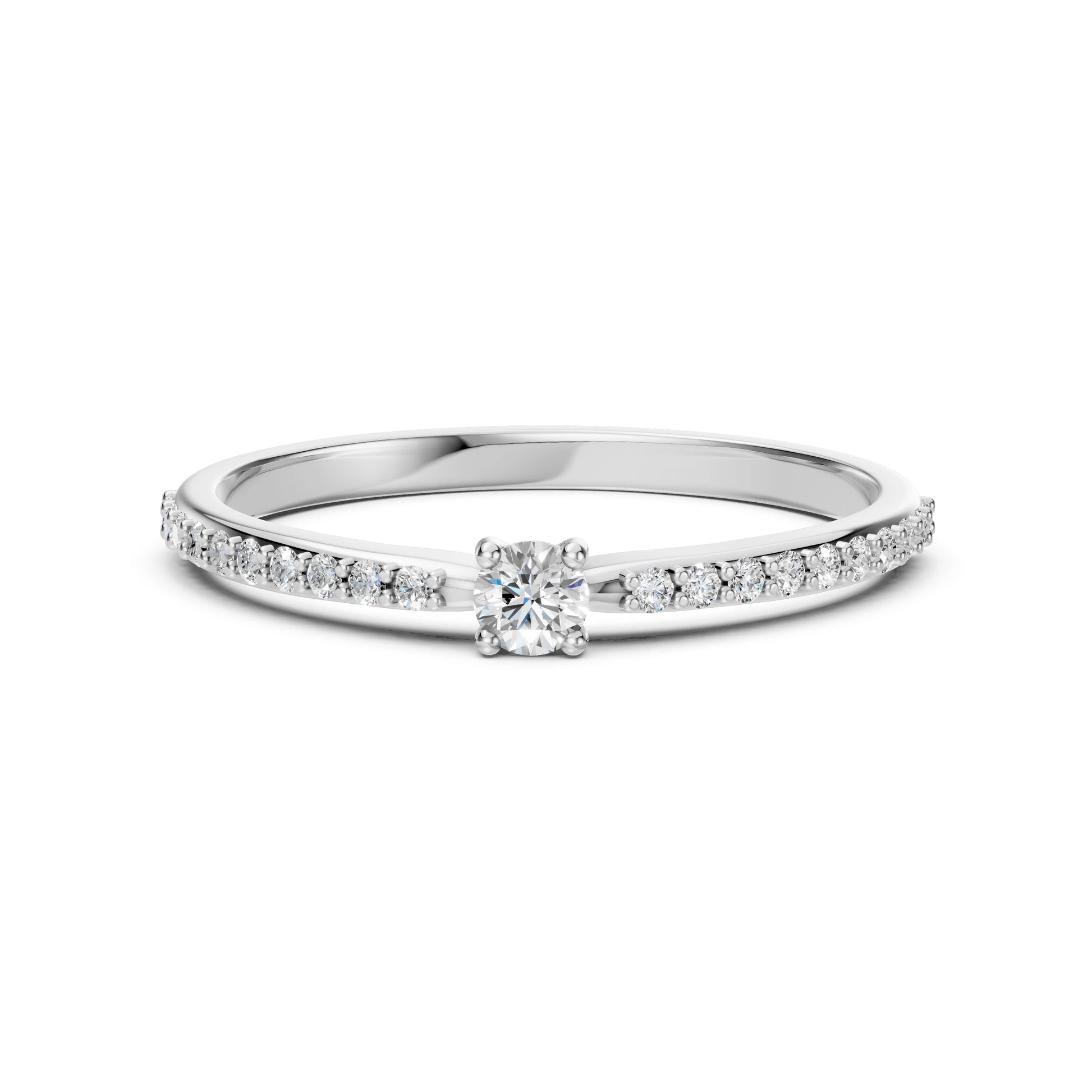 Solitaire Eternity Ring - 101-10116/2(3.0)