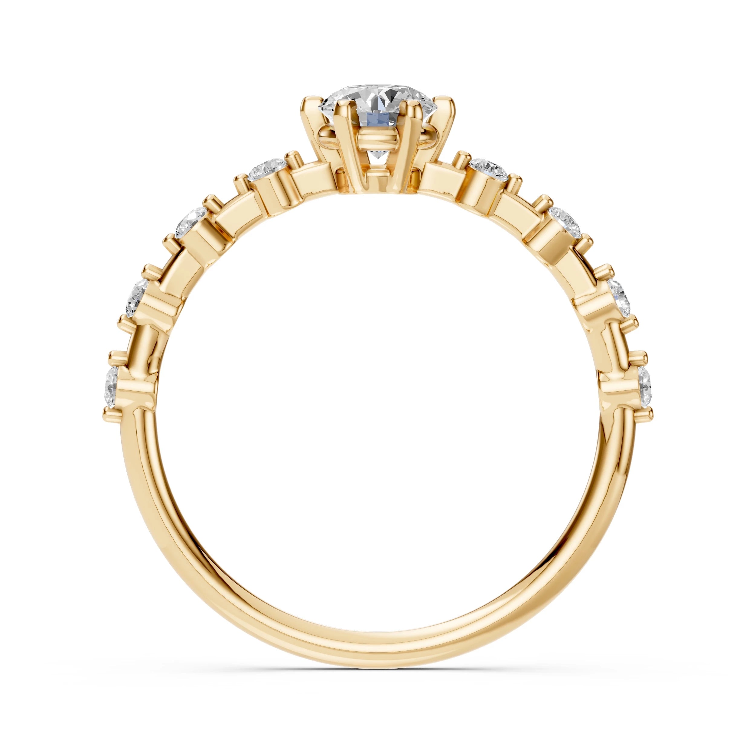 Solitaire Eternity Ring - 101-10144(4.7)