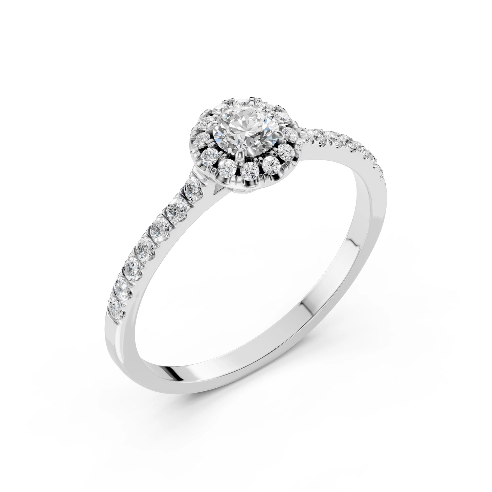 Solitaire Eternity Ring - 101-10095(4.0)