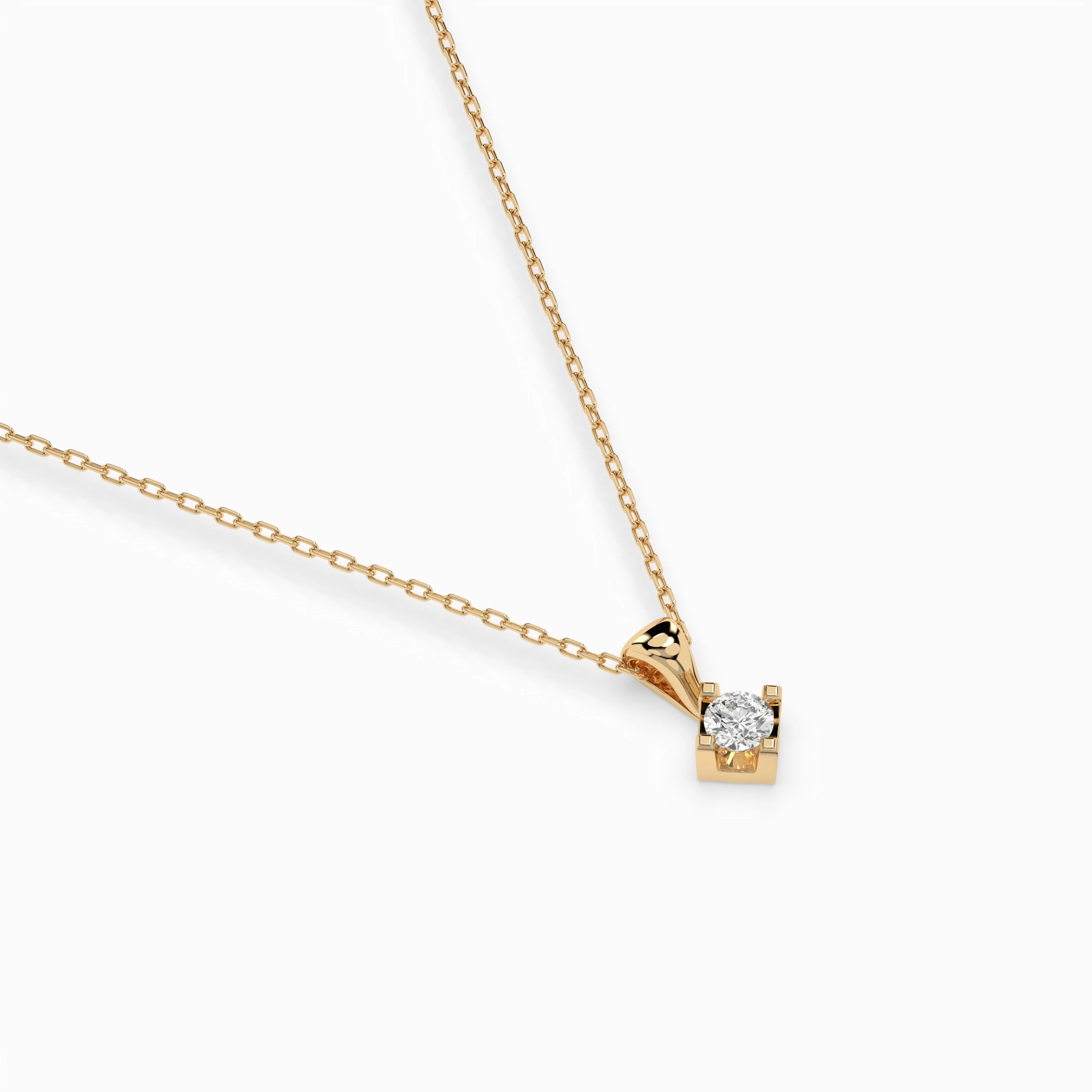 Solitaire Necklace - 104-10014(2.7)