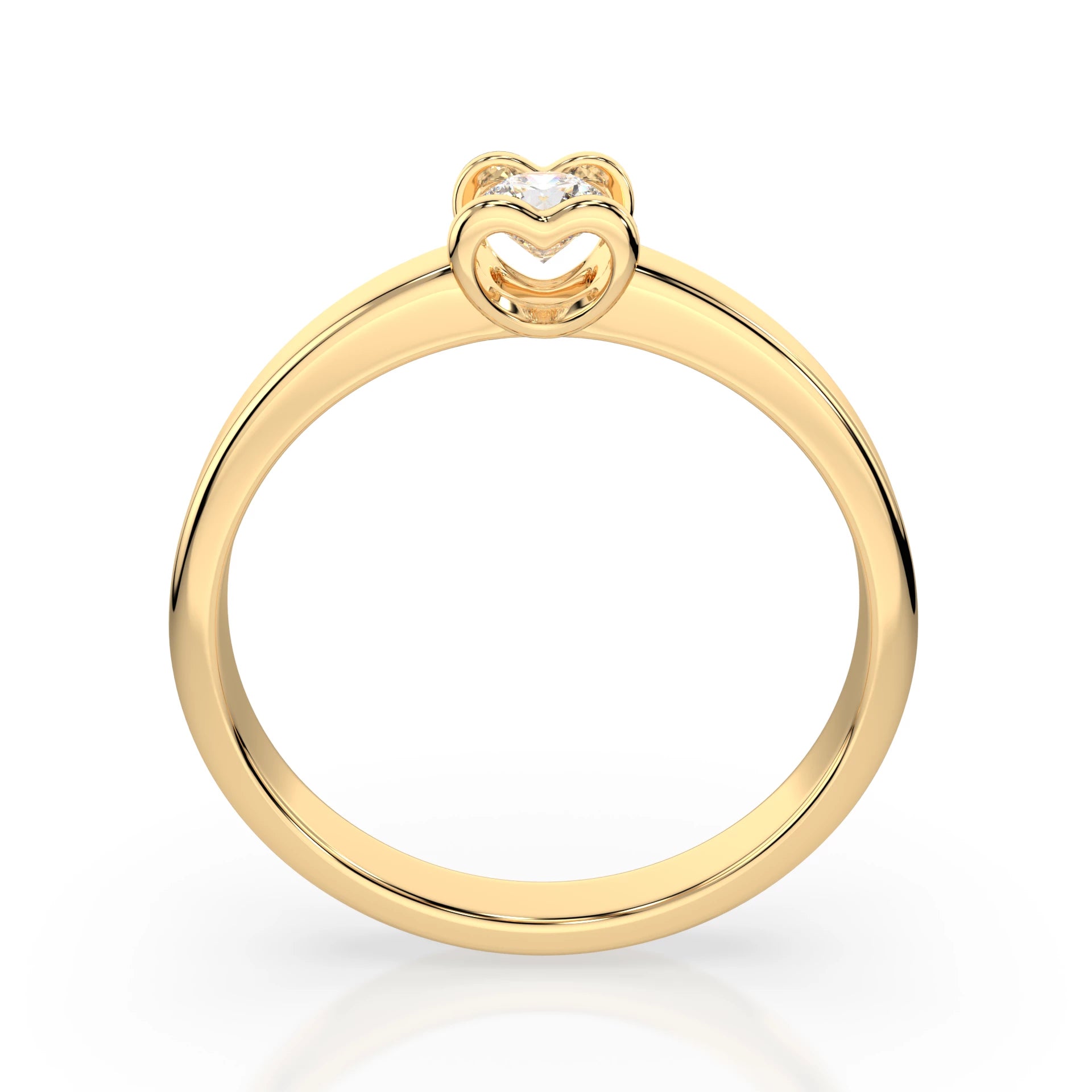 Solitaire Ring - 101-10013(3.4)