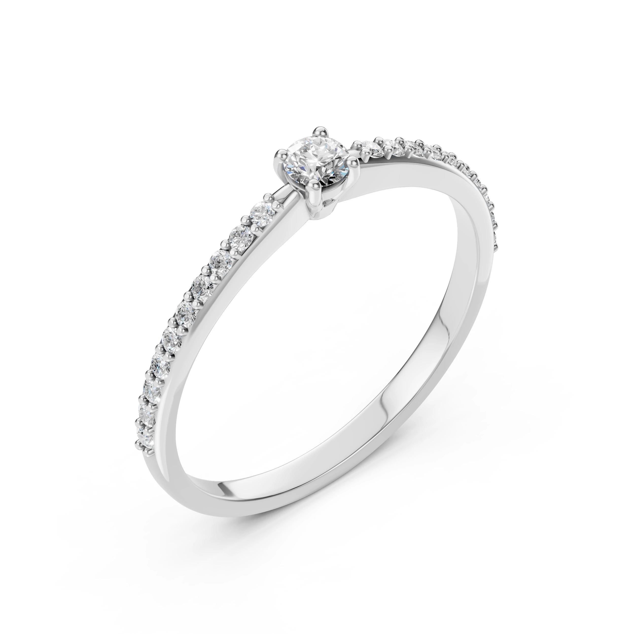 Solitaire Eternity Ring - 101-10116/2(3.0)