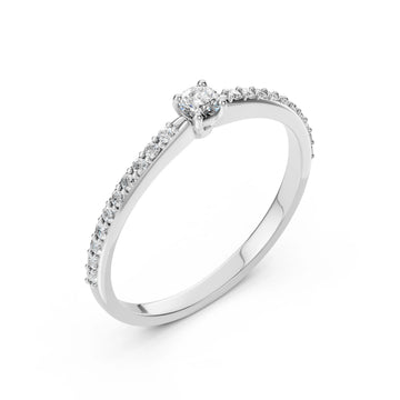 Solitaire Eternity Ring - 101-10116/2(3.0)